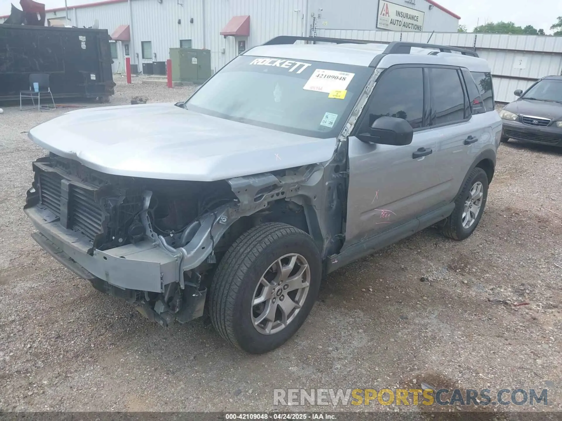 2 Photograph of a damaged car 3FMCR9A69MRA54294 FORD BRONCO SPORT 2021