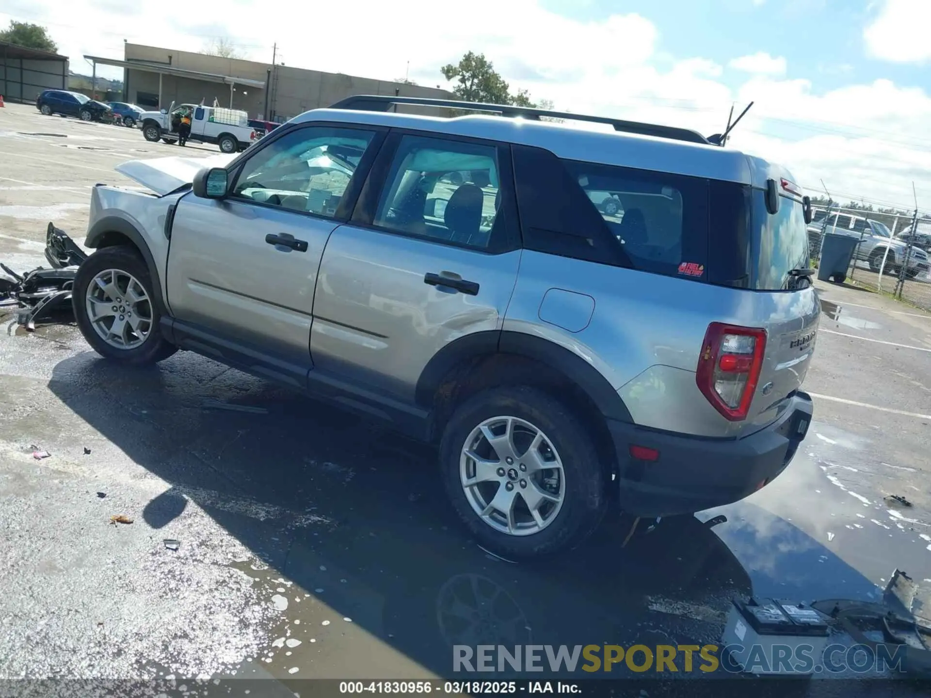 3 Photograph of a damaged car 3FMCR9A6XMRA33955 FORD BRONCO SPORT 2021