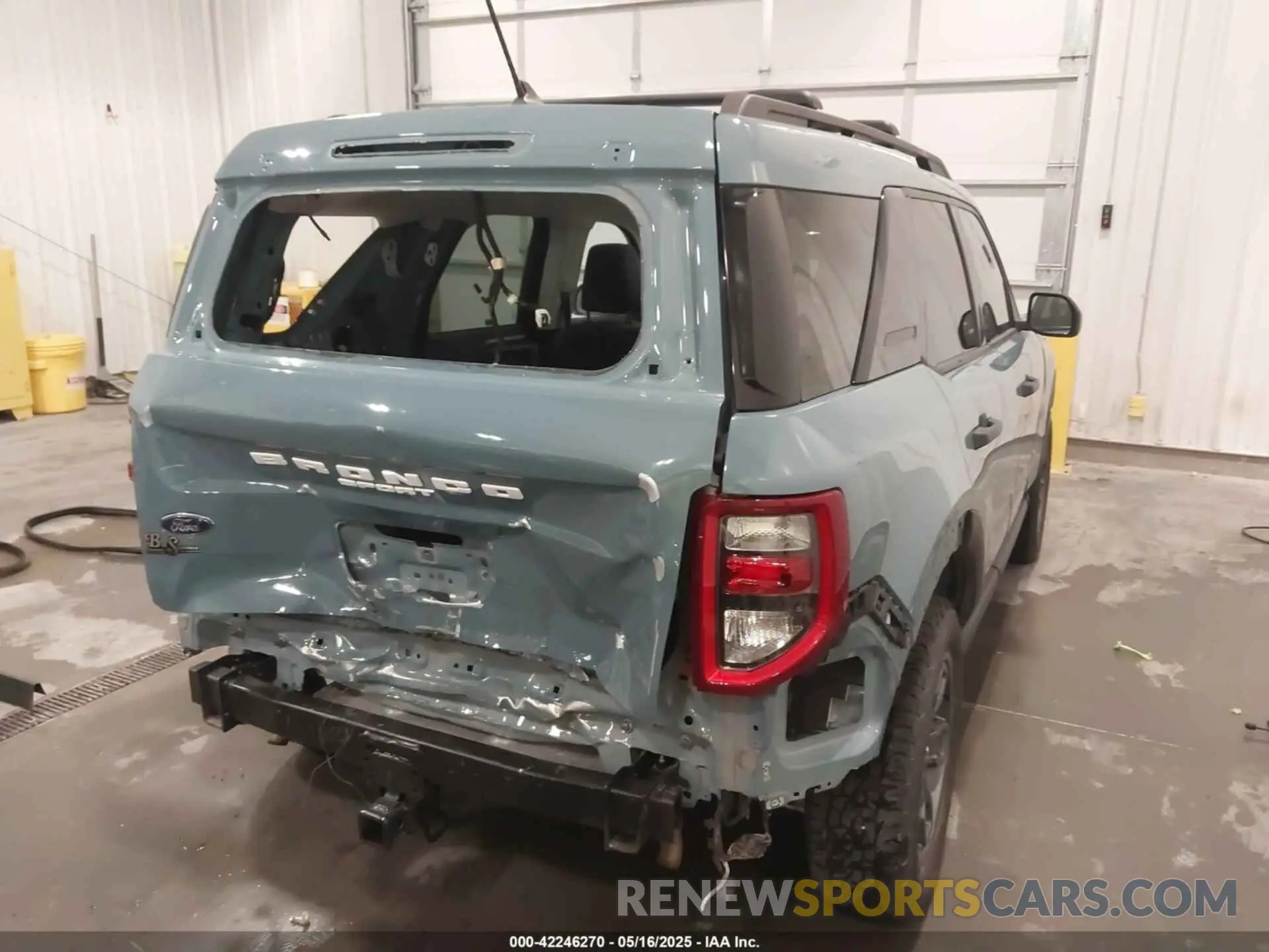 6 Photograph of a damaged car 3FMCR9B60MRA09341 FORD BRONCO SPORT 2021