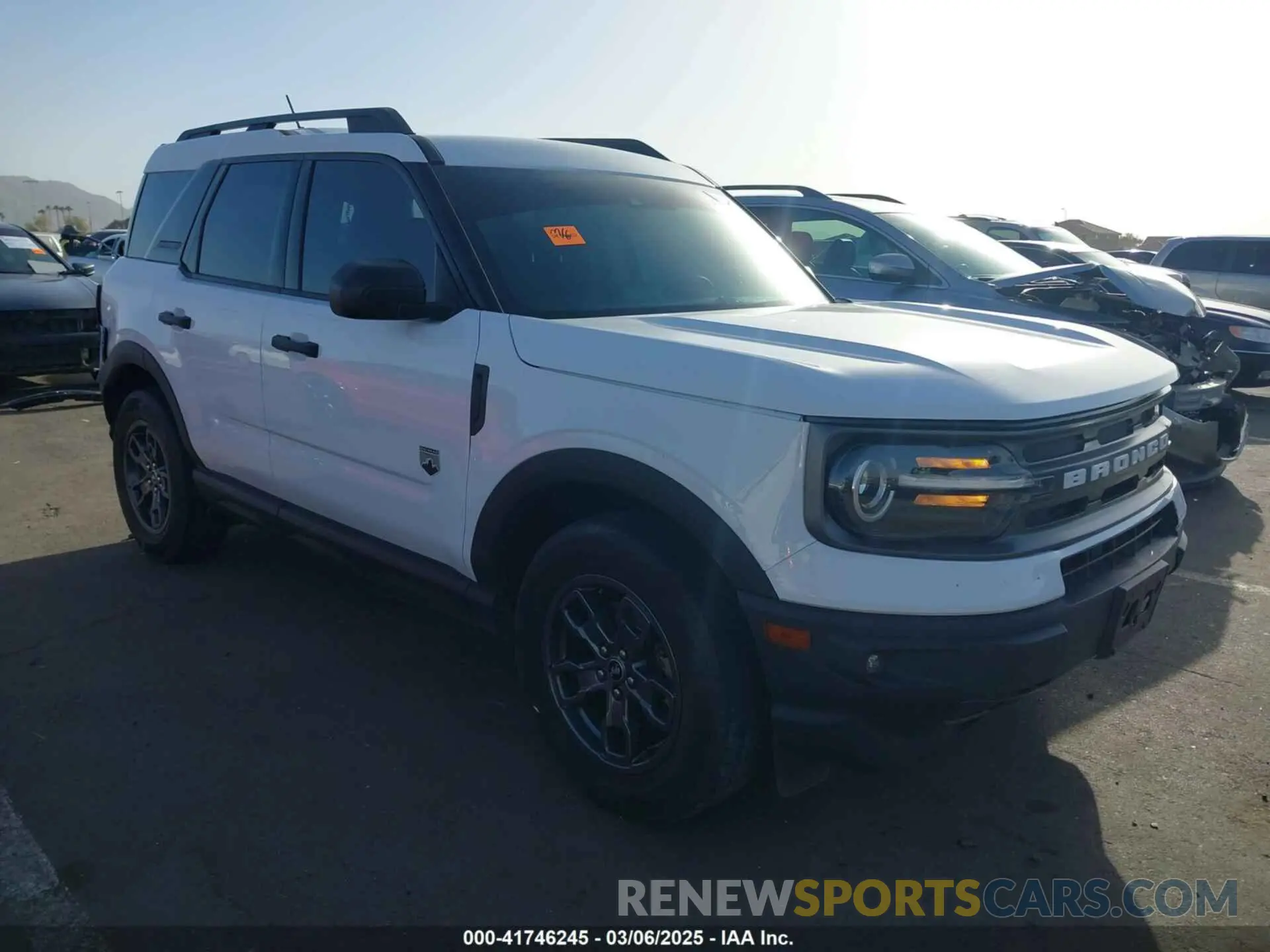 1 Photograph of a damaged car 3FMCR9B60MRA23790 FORD BRONCO SPORT 2021