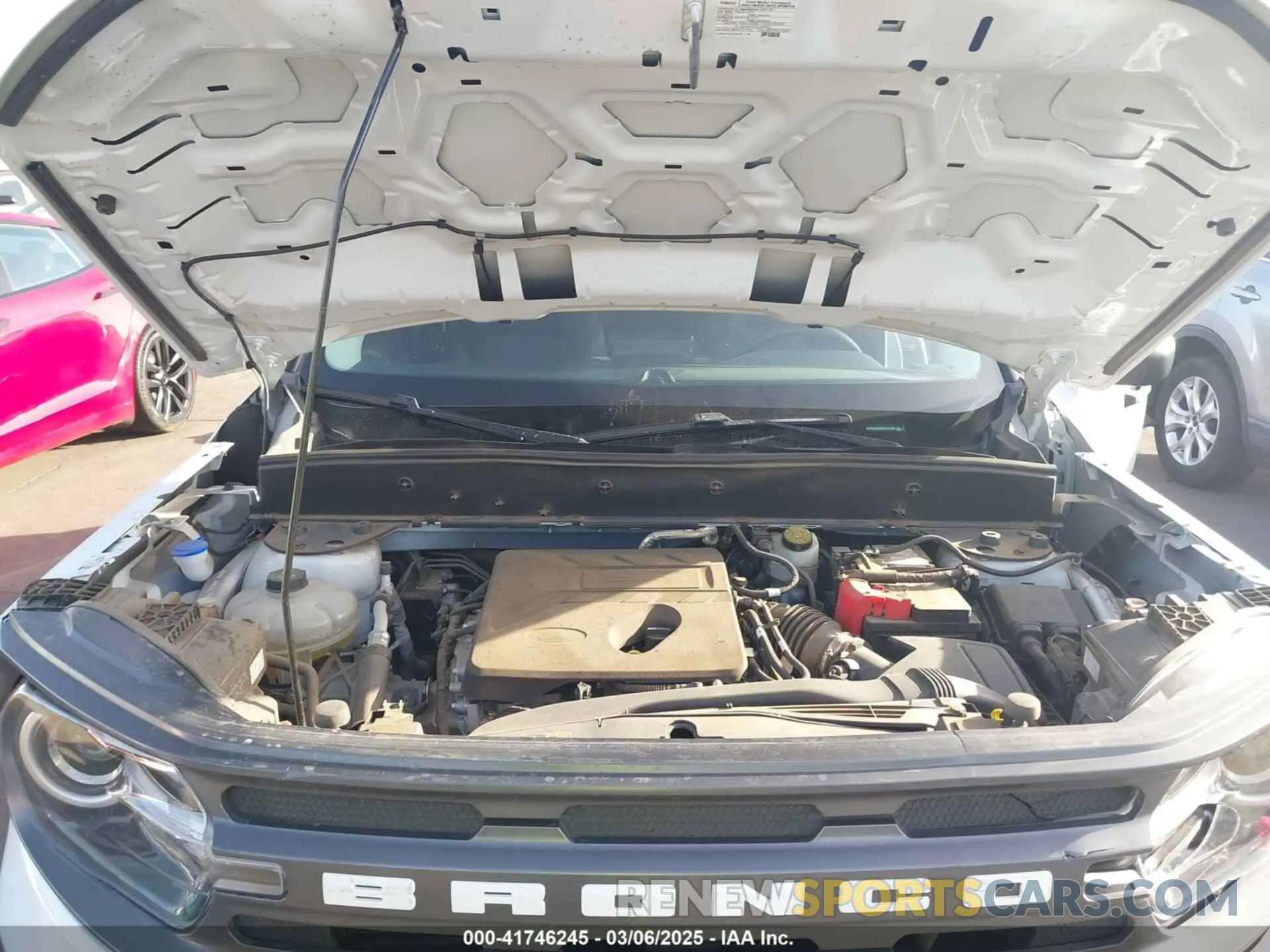 10 Photograph of a damaged car 3FMCR9B60MRA23790 FORD BRONCO SPORT 2021