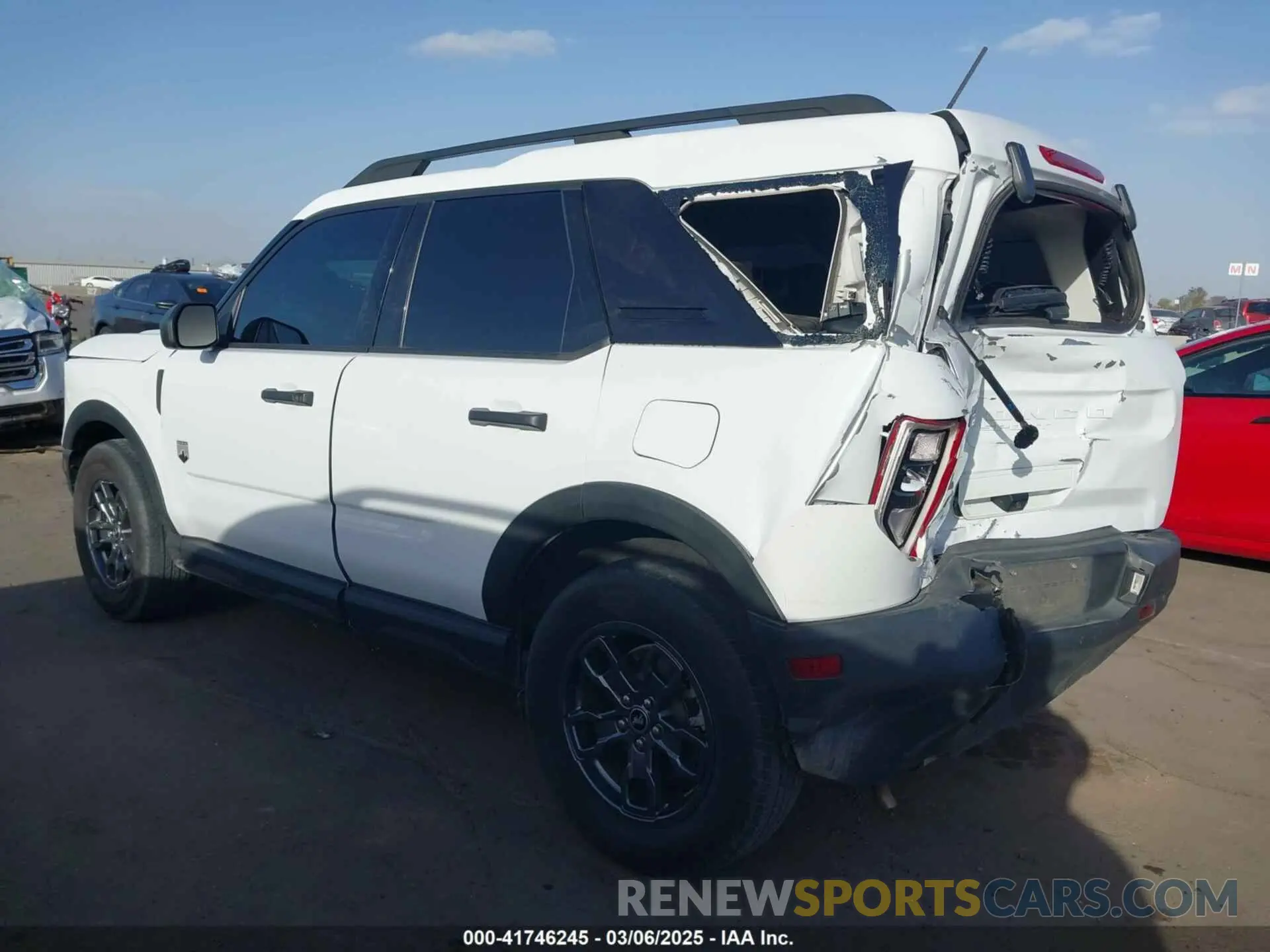 3 Photograph of a damaged car 3FMCR9B60MRA23790 FORD BRONCO SPORT 2021
