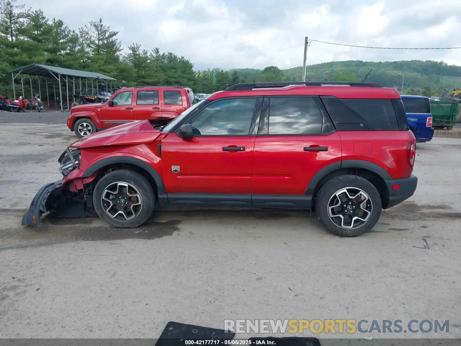 14 Photograph of a damaged car 3FMCR9B60MRA47135 FORD BRONCO SPORT 2021