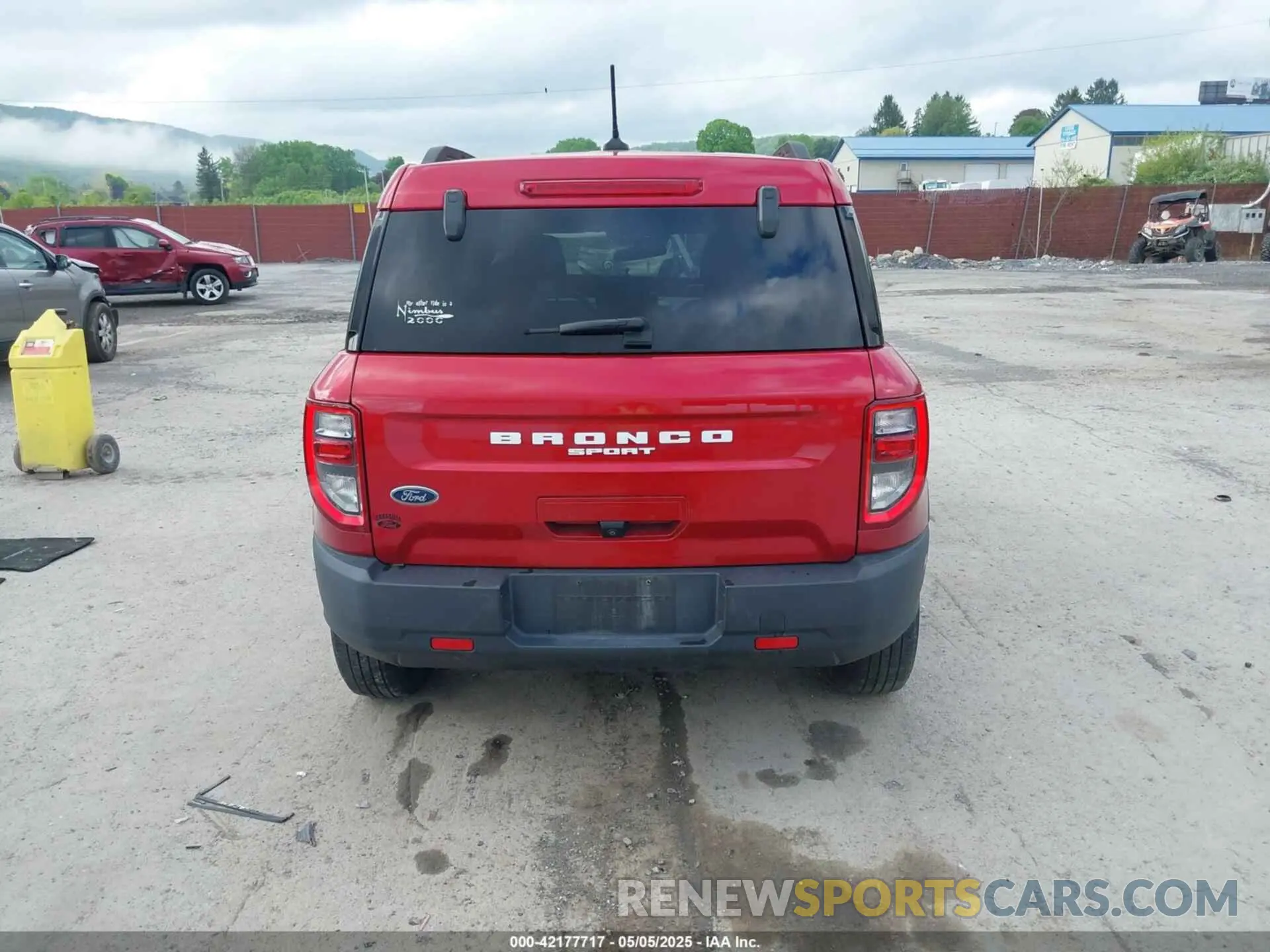 16 Photograph of a damaged car 3FMCR9B60MRA47135 FORD BRONCO SPORT 2021