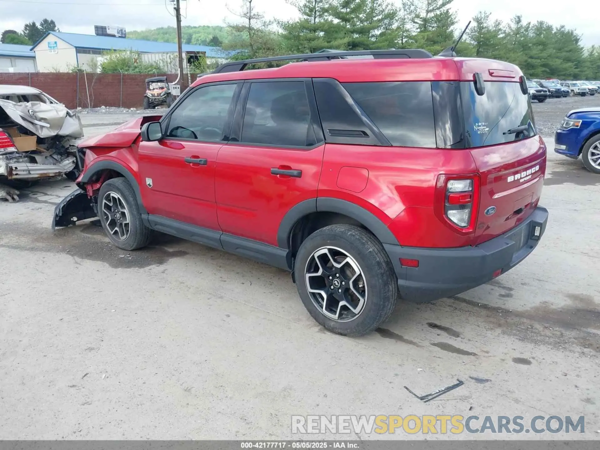 3 Photograph of a damaged car 3FMCR9B60MRA47135 FORD BRONCO SPORT 2021