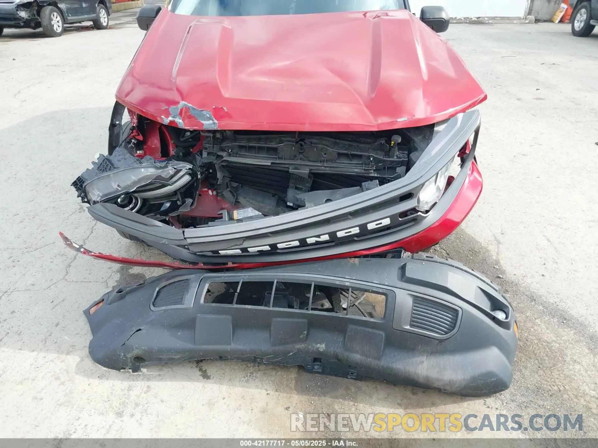 6 Photograph of a damaged car 3FMCR9B60MRA47135 FORD BRONCO SPORT 2021