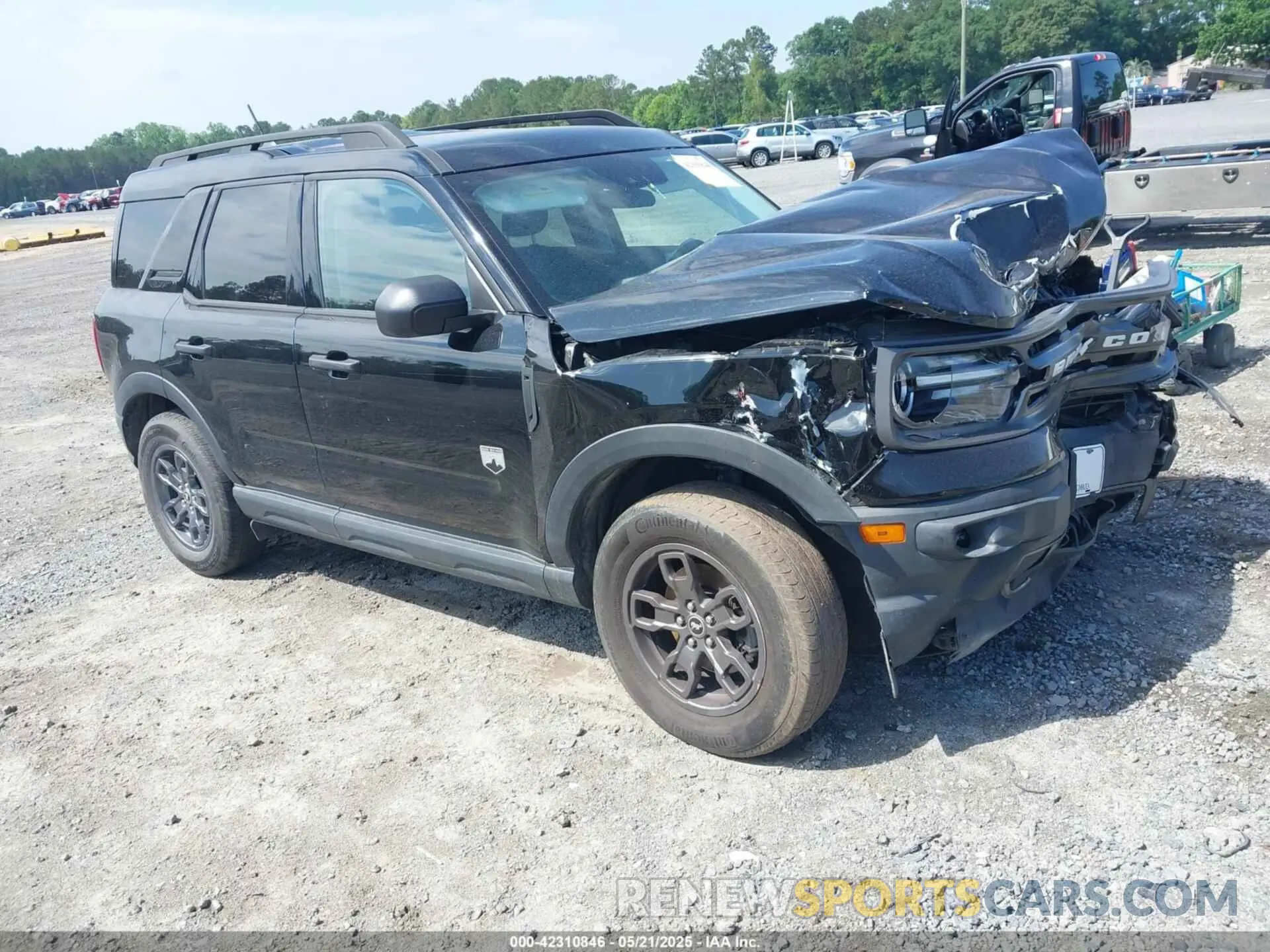 1 Photograph of a damaged car 3FMCR9B61MRA21711 FORD BRONCO SPORT 2021