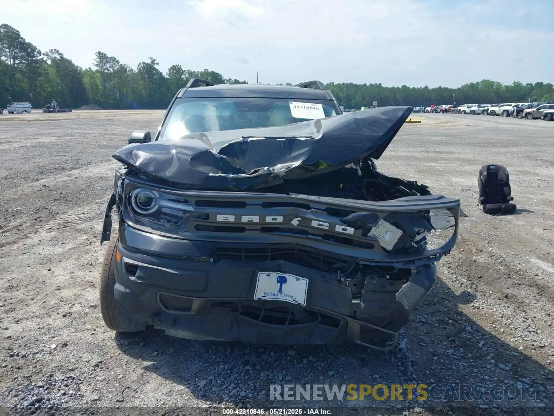 12 Photograph of a damaged car 3FMCR9B61MRA21711 FORD BRONCO SPORT 2021