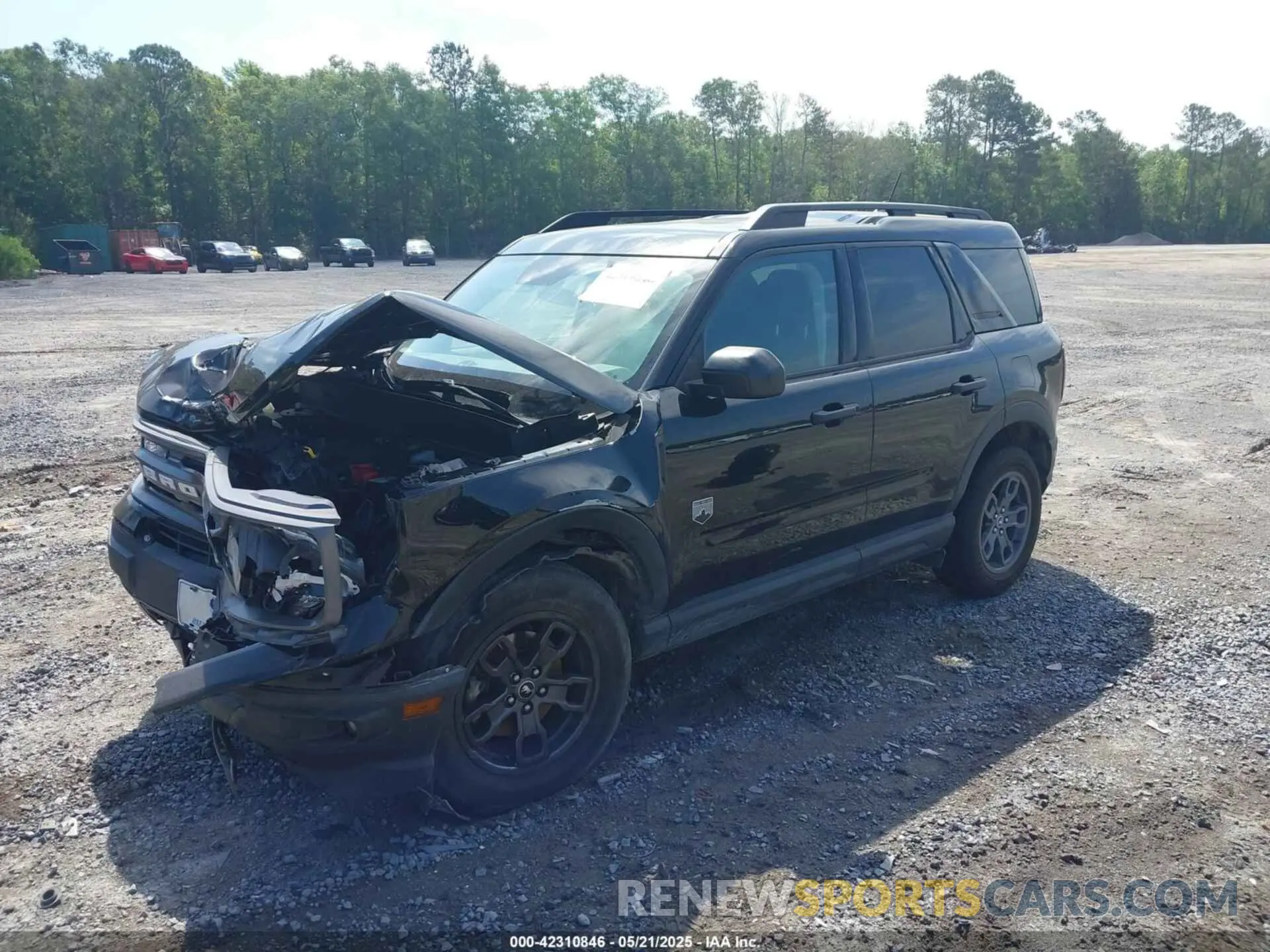 2 Photograph of a damaged car 3FMCR9B61MRA21711 FORD BRONCO SPORT 2021