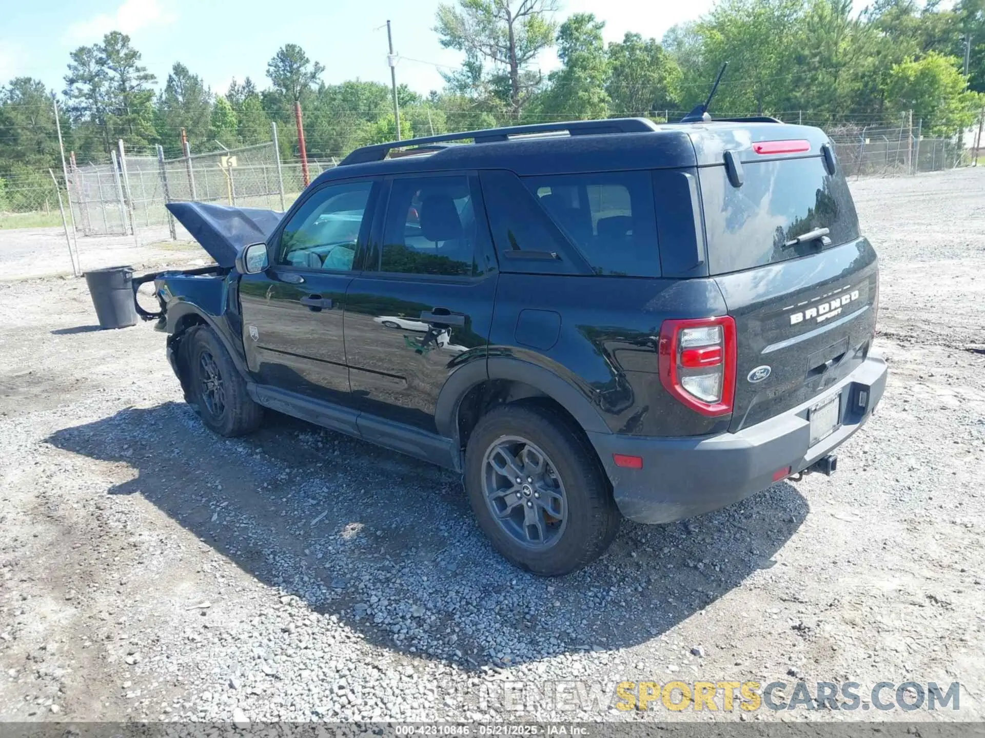 3 Photograph of a damaged car 3FMCR9B61MRA21711 FORD BRONCO SPORT 2021