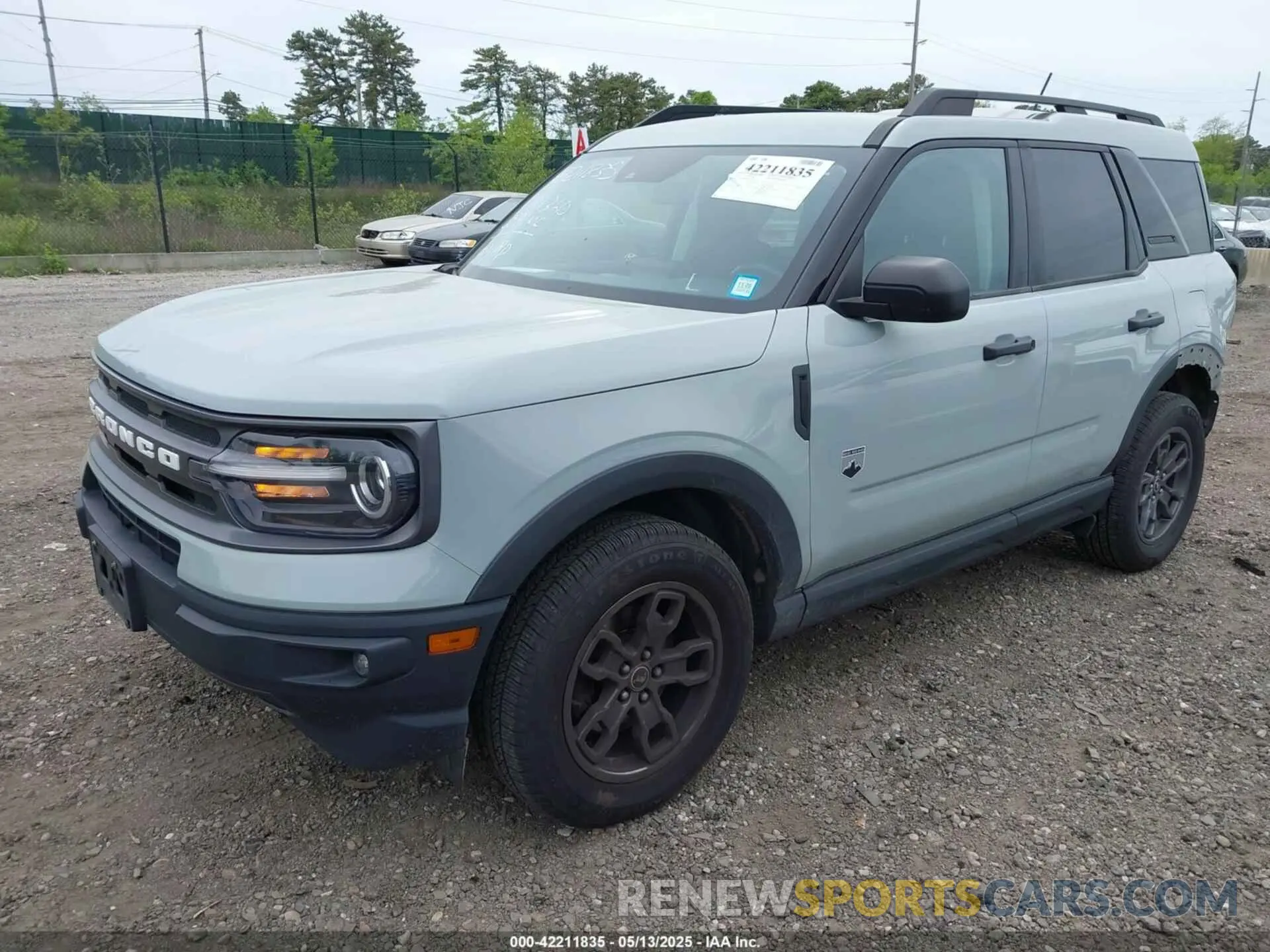 2 Photograph of a damaged car 3FMCR9B61MRB33537 FORD BRONCO SPORT 2021