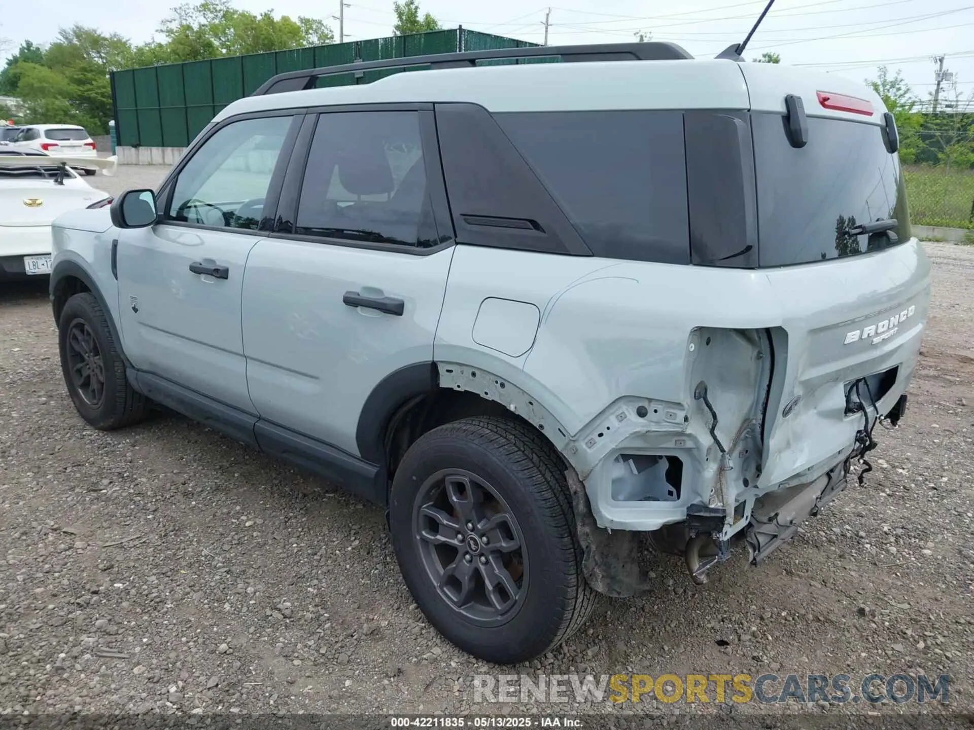 3 Photograph of a damaged car 3FMCR9B61MRB33537 FORD BRONCO SPORT 2021