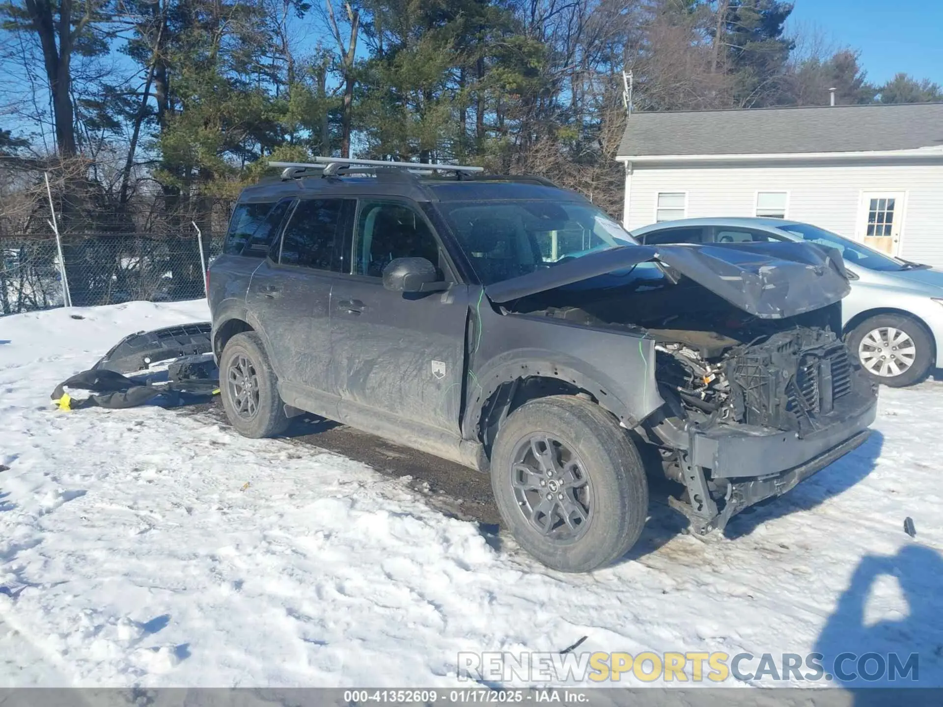 1 Photograph of a damaged car 3FMCR9B62MRA29655 FORD BRONCO SPORT 2021