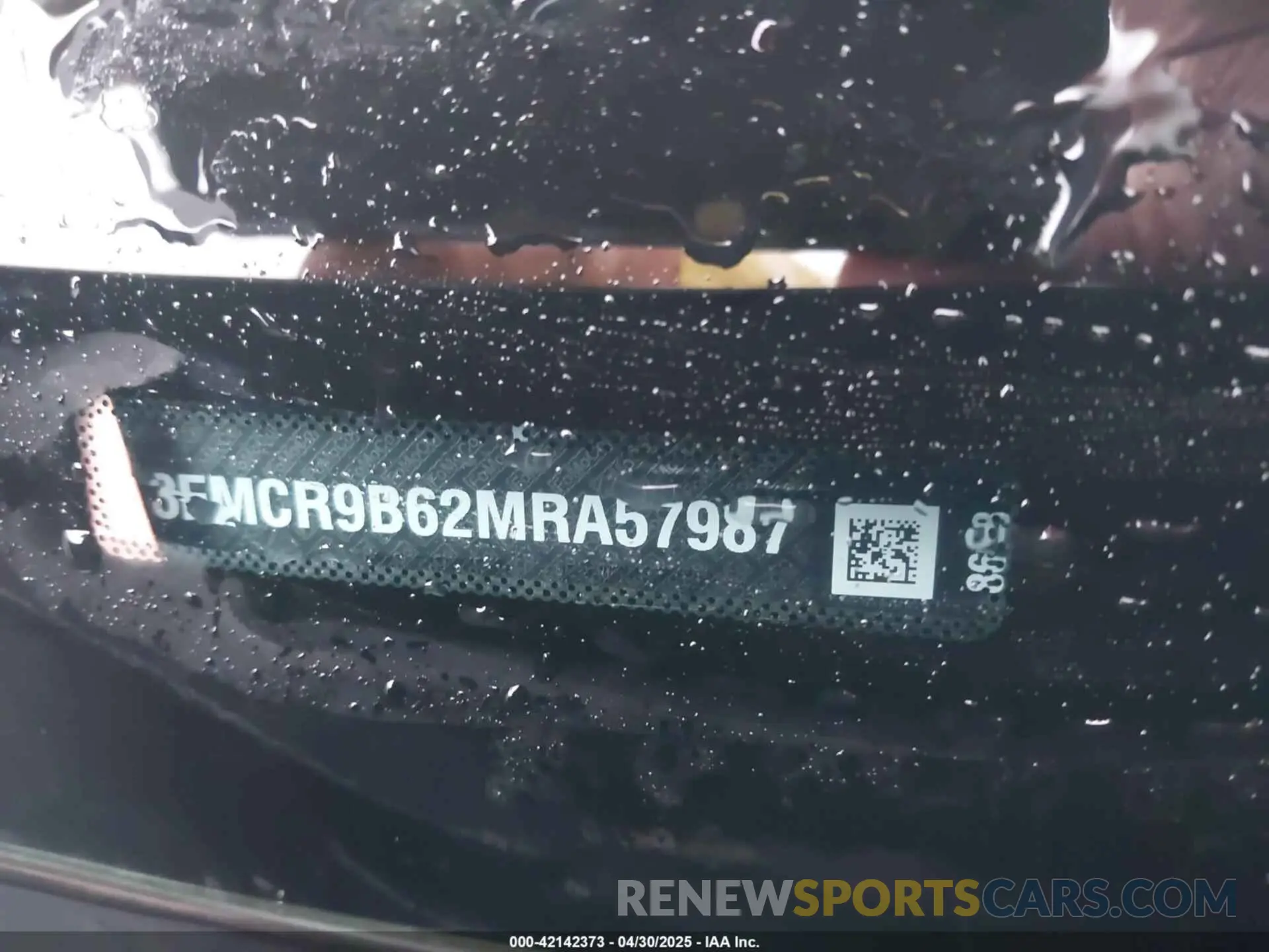 9 Photograph of a damaged car 3FMCR9B62MRA57987 FORD BRONCO SPORT 2021