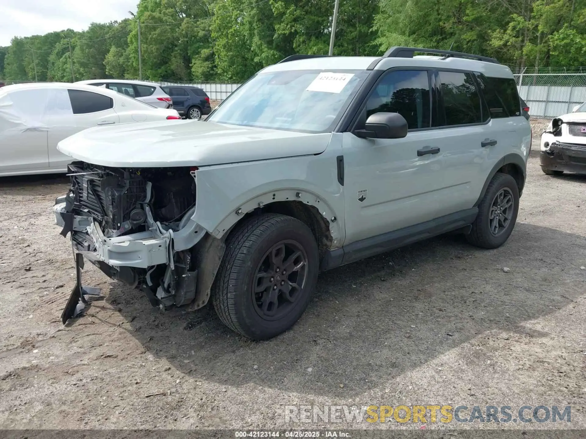 2 Photograph of a damaged car 3FMCR9B62MRA92111 FORD BRONCO SPORT 2021