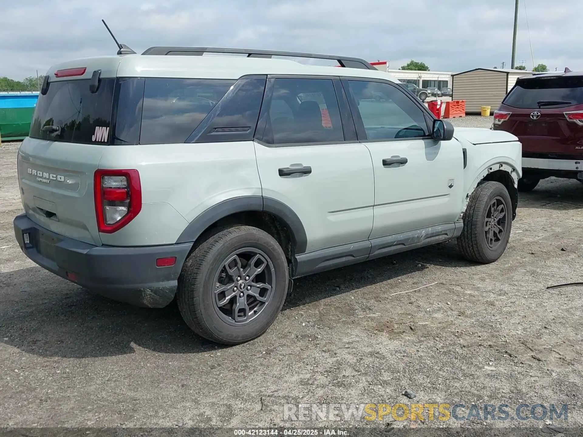 4 Photograph of a damaged car 3FMCR9B62MRA92111 FORD BRONCO SPORT 2021