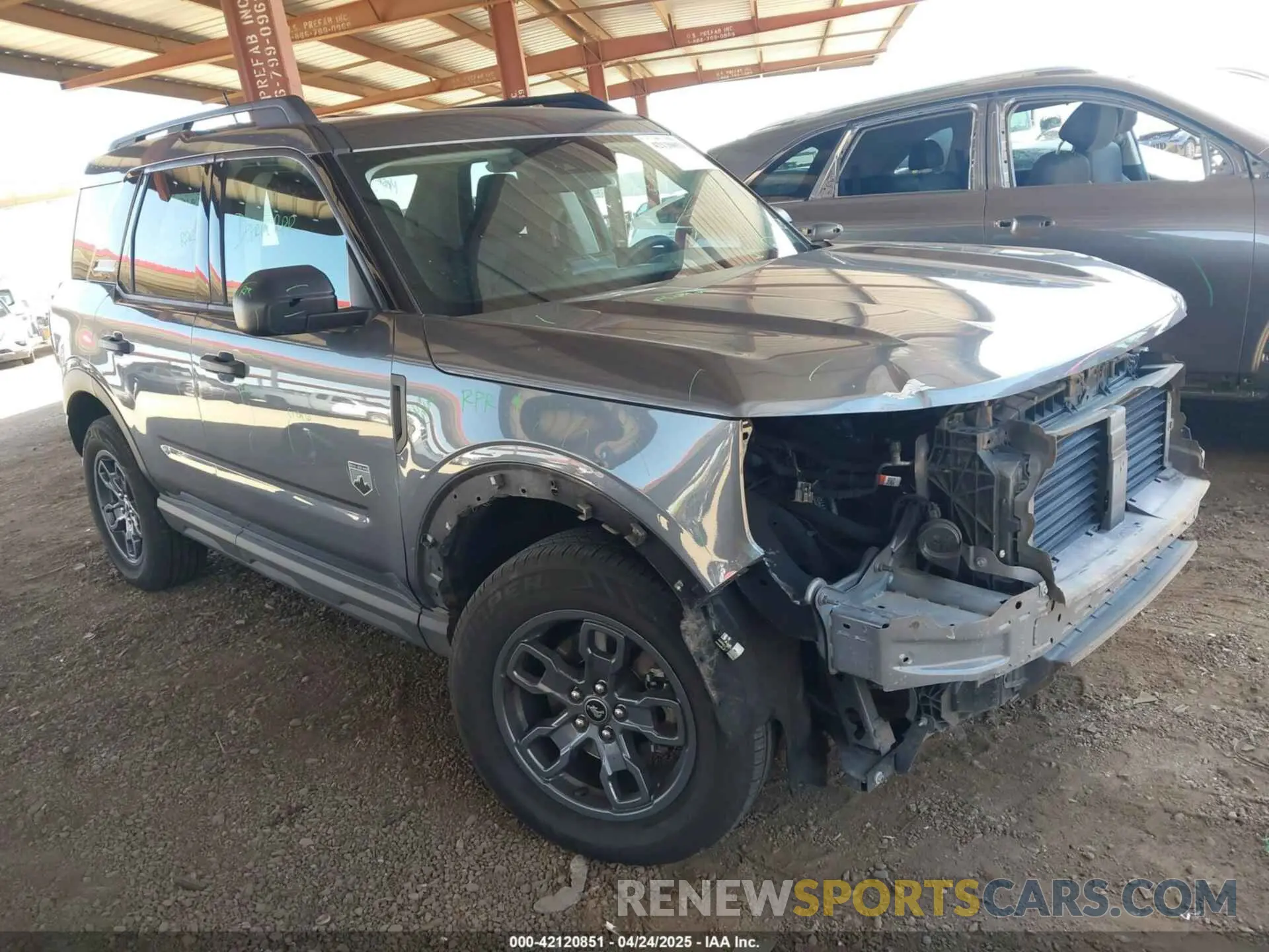 1 Photograph of a damaged car 3FMCR9B62MRA95137 FORD BRONCO SPORT 2021