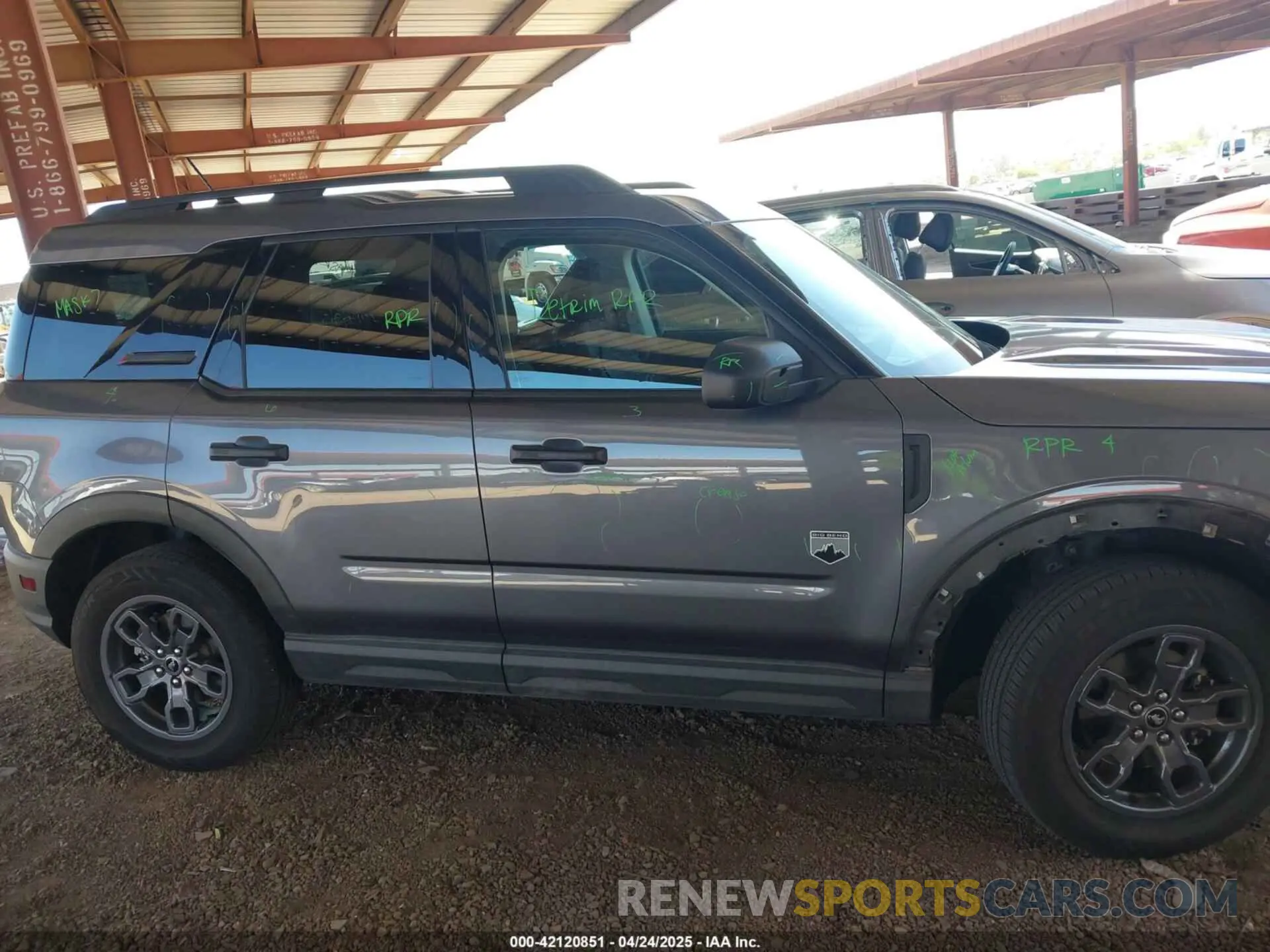 14 Photograph of a damaged car 3FMCR9B62MRA95137 FORD BRONCO SPORT 2021