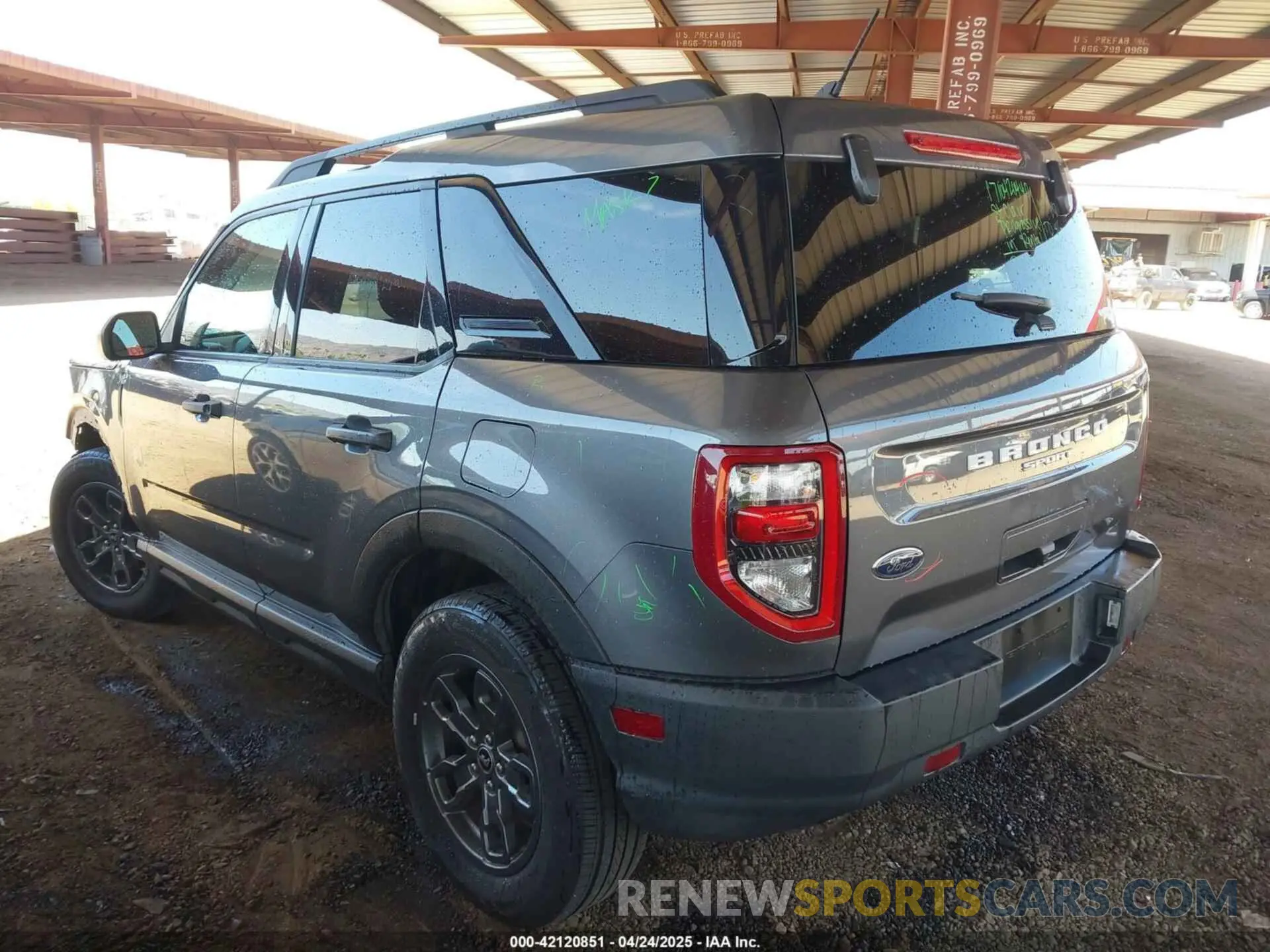 3 Photograph of a damaged car 3FMCR9B62MRA95137 FORD BRONCO SPORT 2021