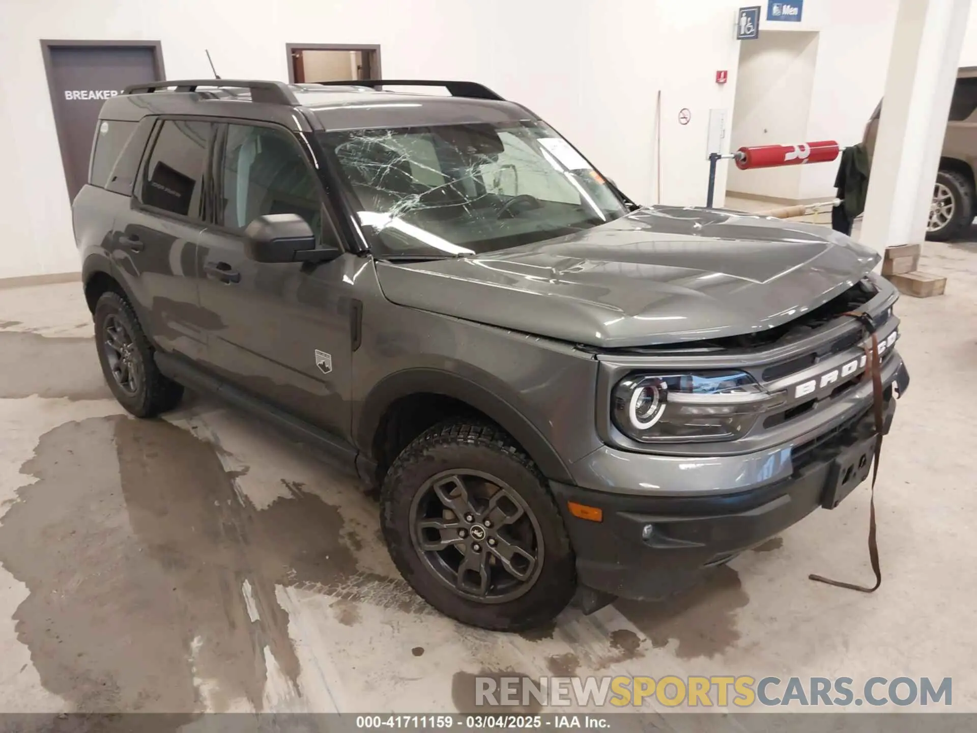 1 Photograph of a damaged car 3FMCR9B62MRB19663 FORD BRONCO SPORT 2021
