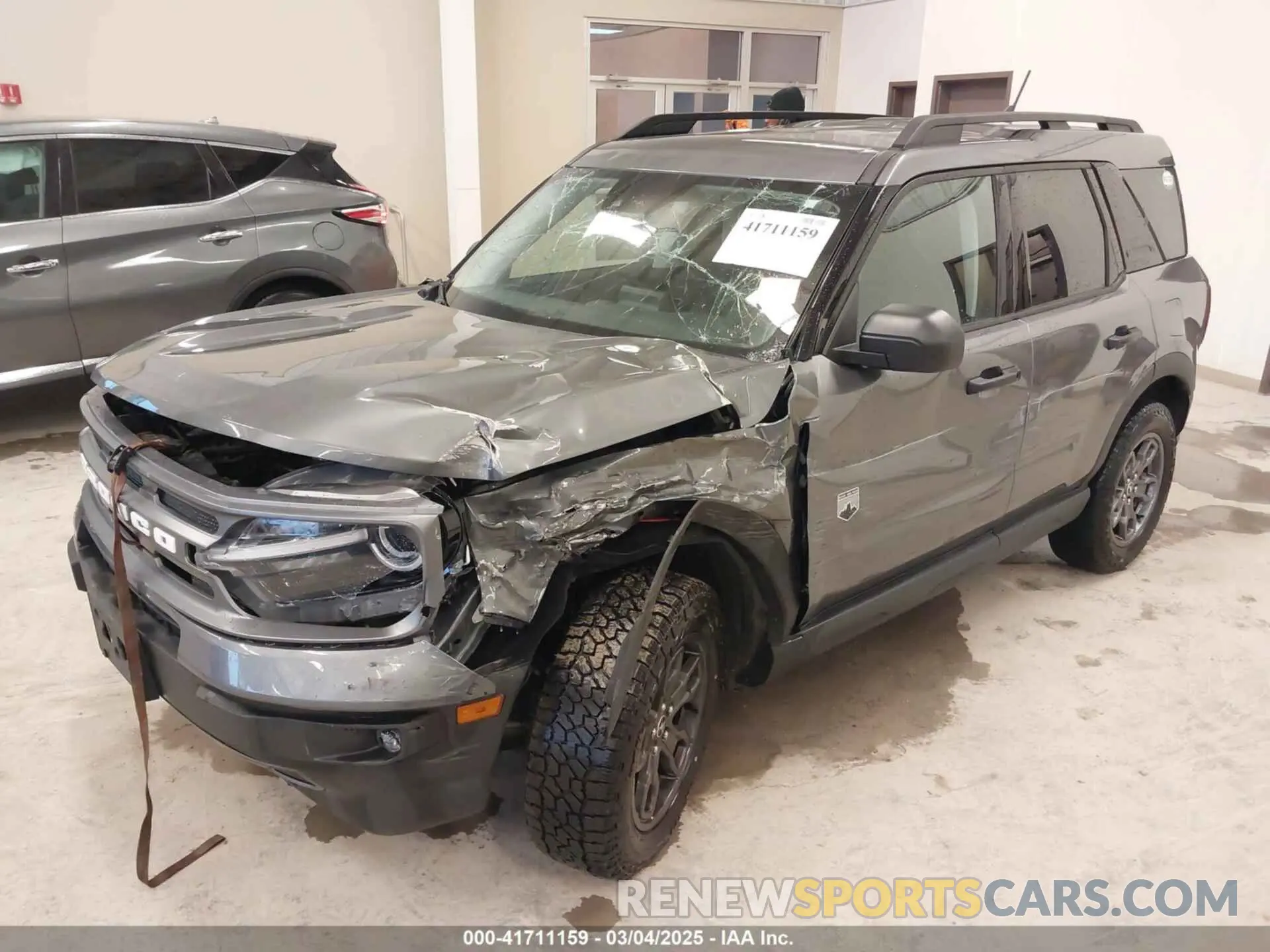 2 Photograph of a damaged car 3FMCR9B62MRB19663 FORD BRONCO SPORT 2021