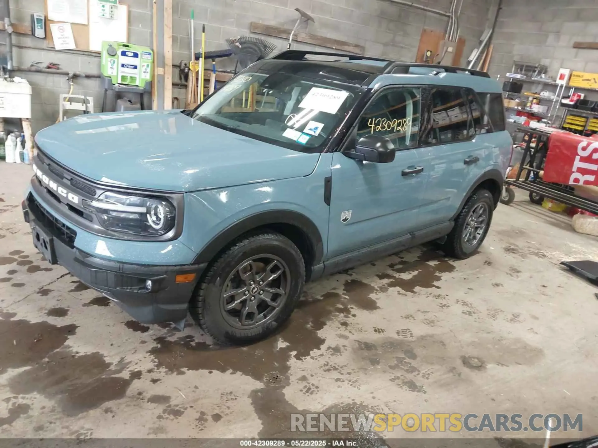 2 Photograph of a damaged car 3FMCR9B63MRA37571 FORD BRONCO SPORT 2021