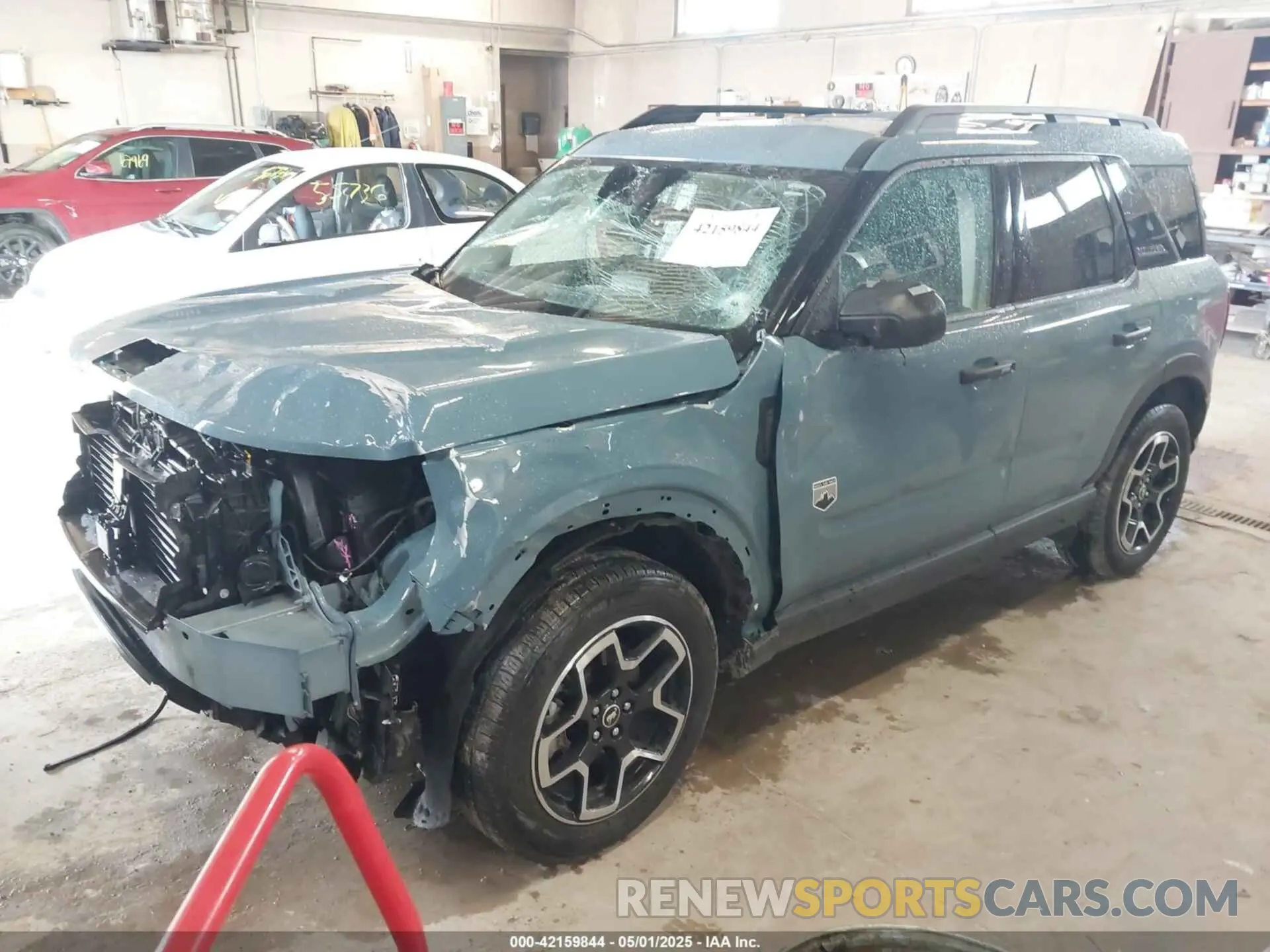 2 Photograph of a damaged car 3FMCR9B63MRA43371 FORD BRONCO SPORT 2021