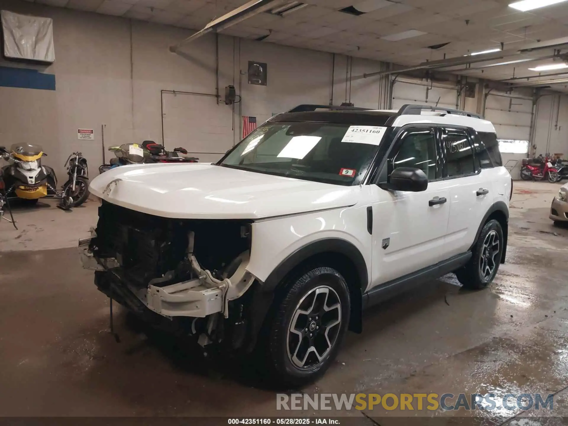 2 Photograph of a damaged car 3FMCR9B63MRA46707 FORD BRONCO SPORT 2021