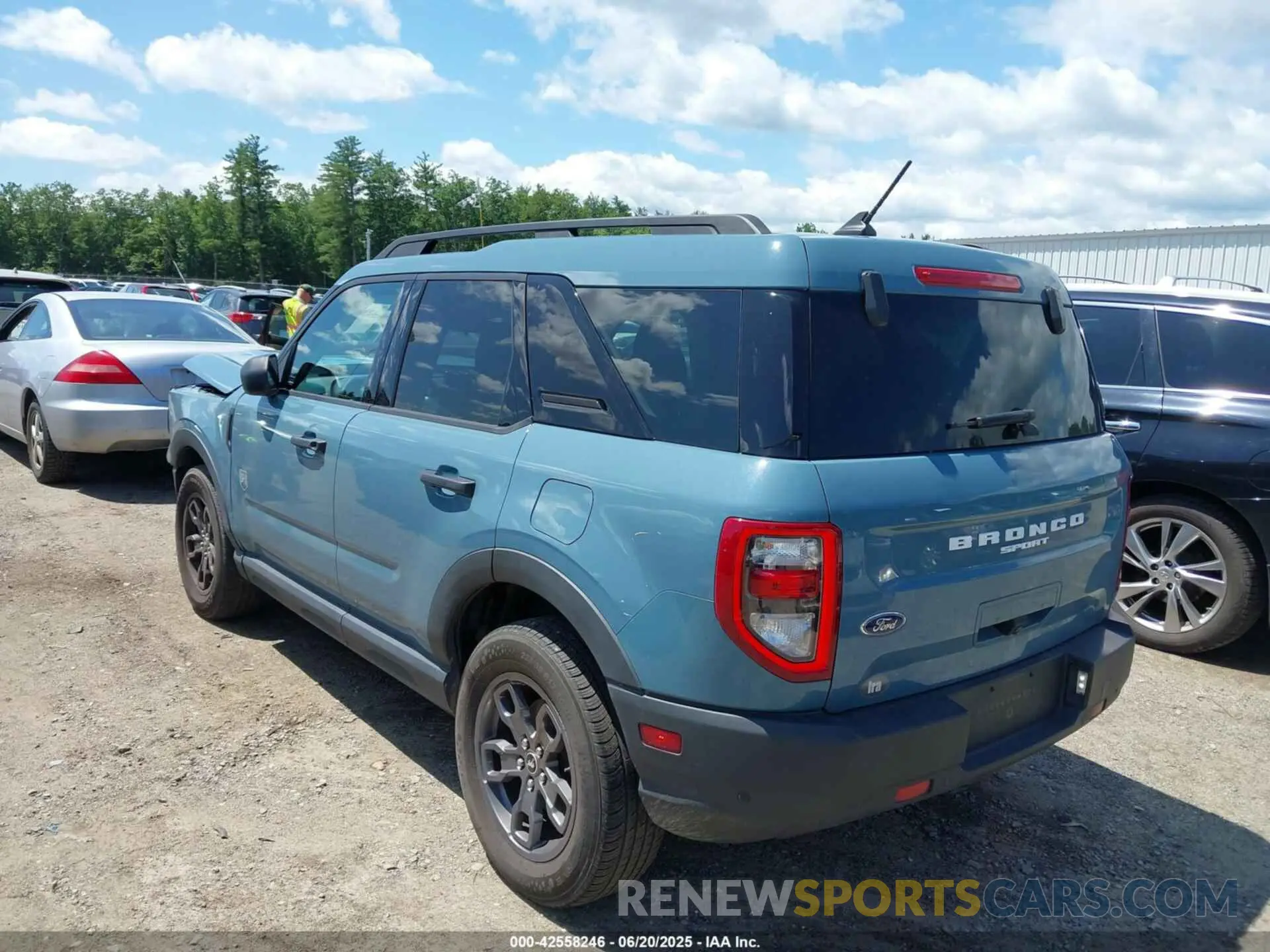 3 Photograph of a damaged car 3FMCR9B64MRA69140 FORD BRONCO SPORT 2021