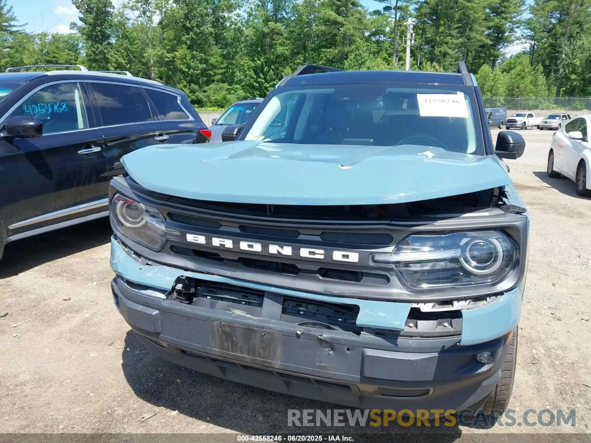 6 Photograph of a damaged car 3FMCR9B64MRA69140 FORD BRONCO SPORT 2021