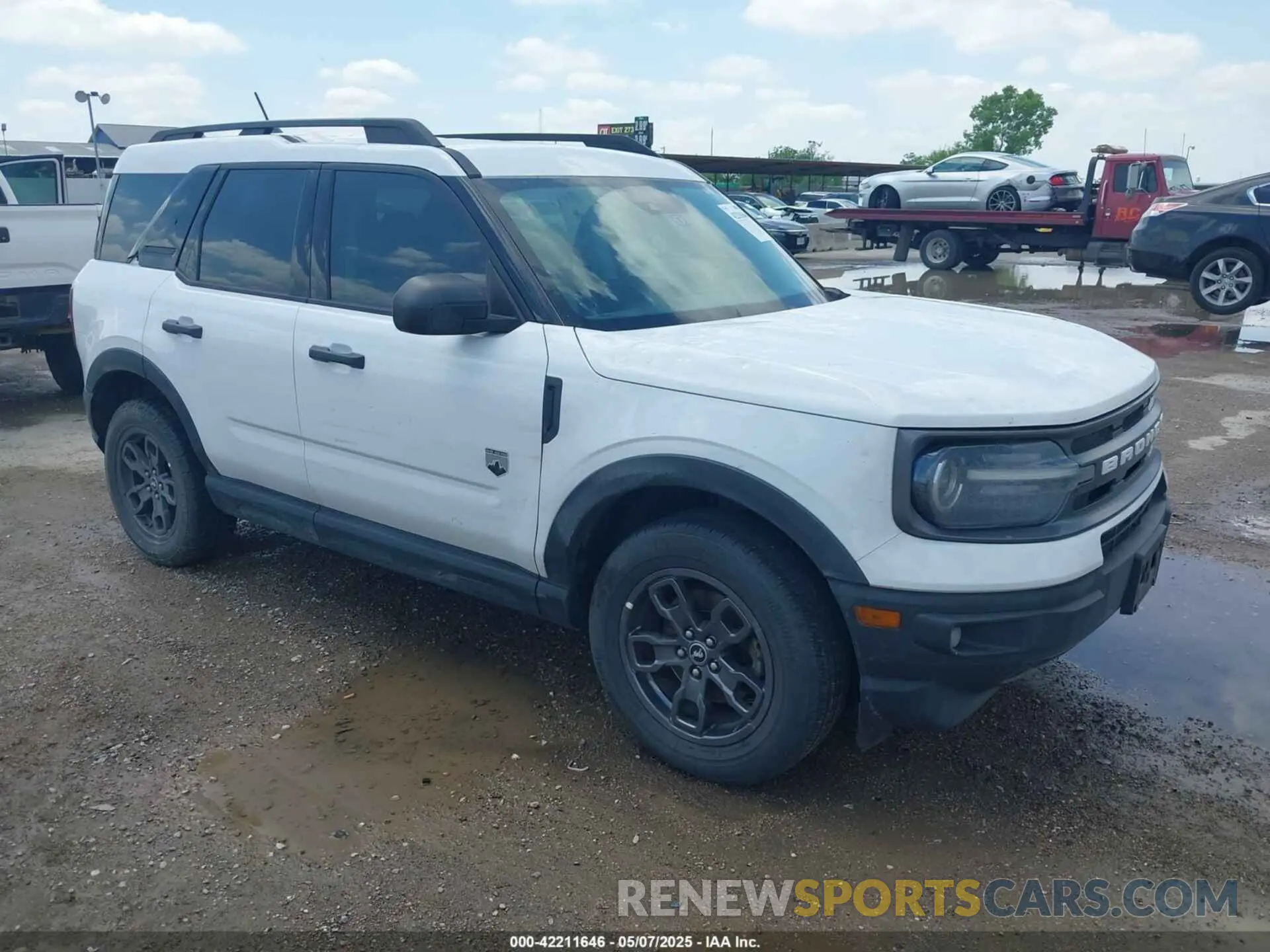 1 Photograph of a damaged car 3FMCR9B64MRB32141 FORD BRONCO SPORT 2021