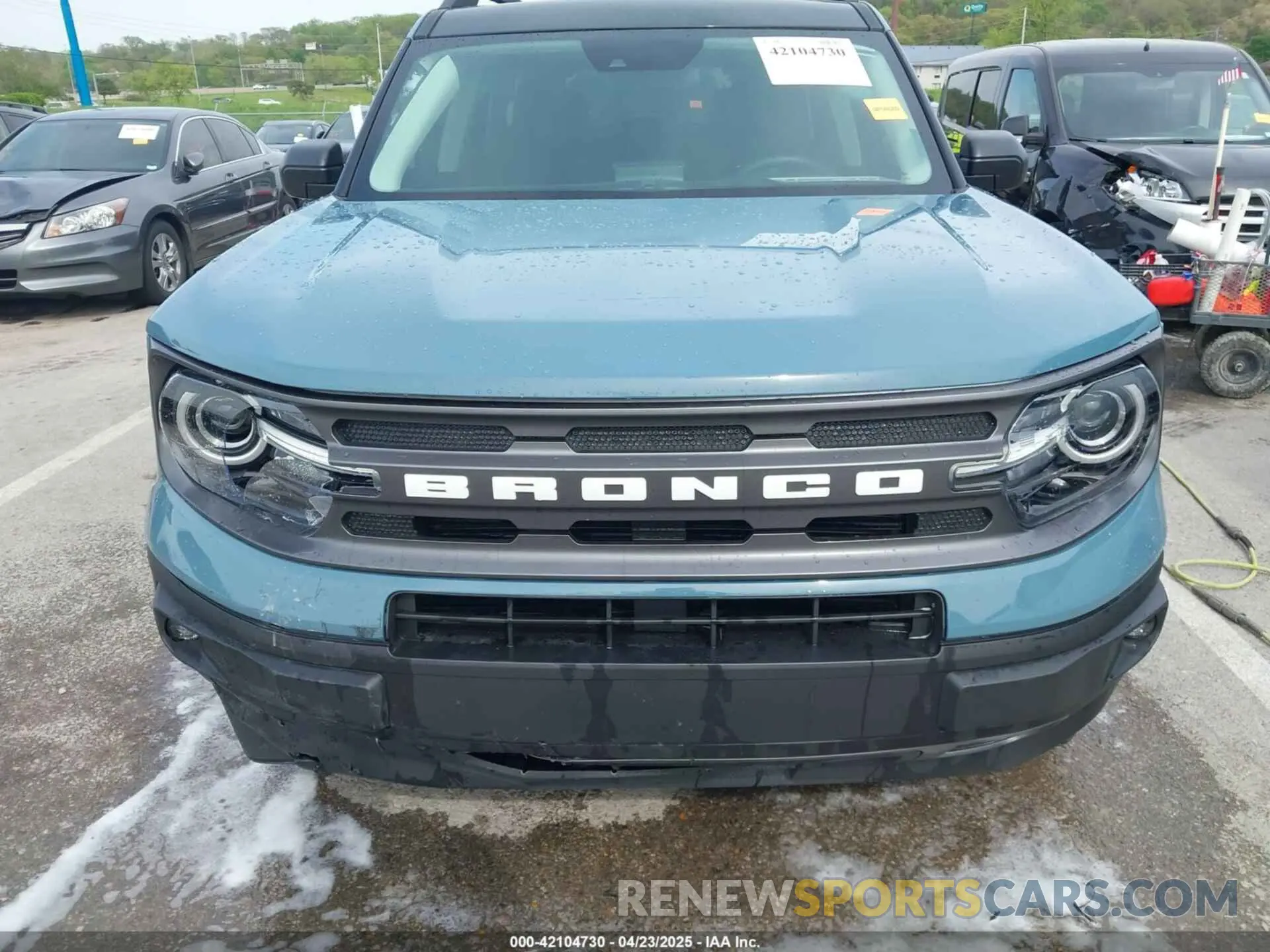 12 Photograph of a damaged car 3FMCR9B66MRA52484 FORD BRONCO SPORT 2021