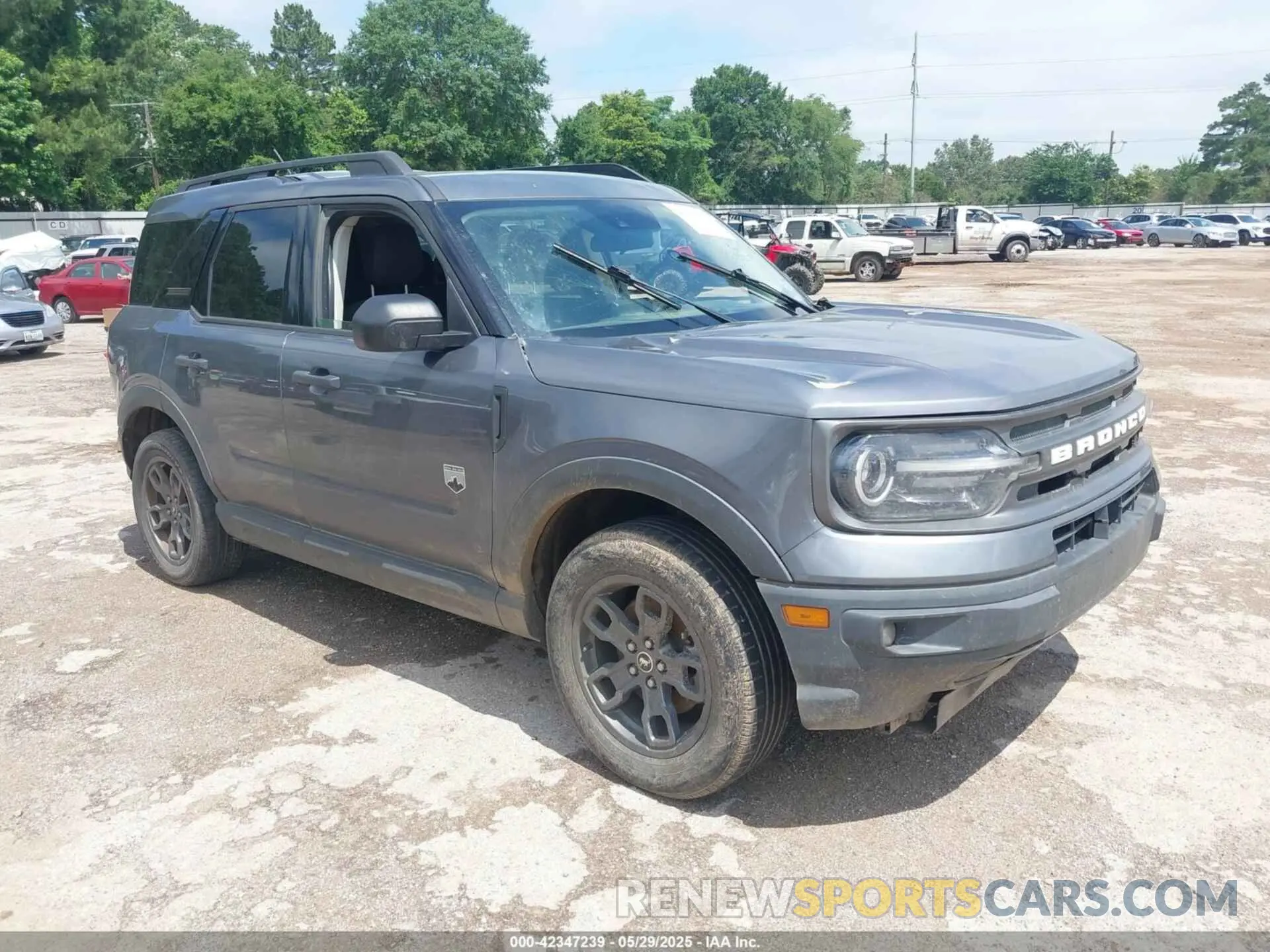1 Photograph of a damaged car 3FMCR9B67MRA21745 FORD BRONCO SPORT 2021