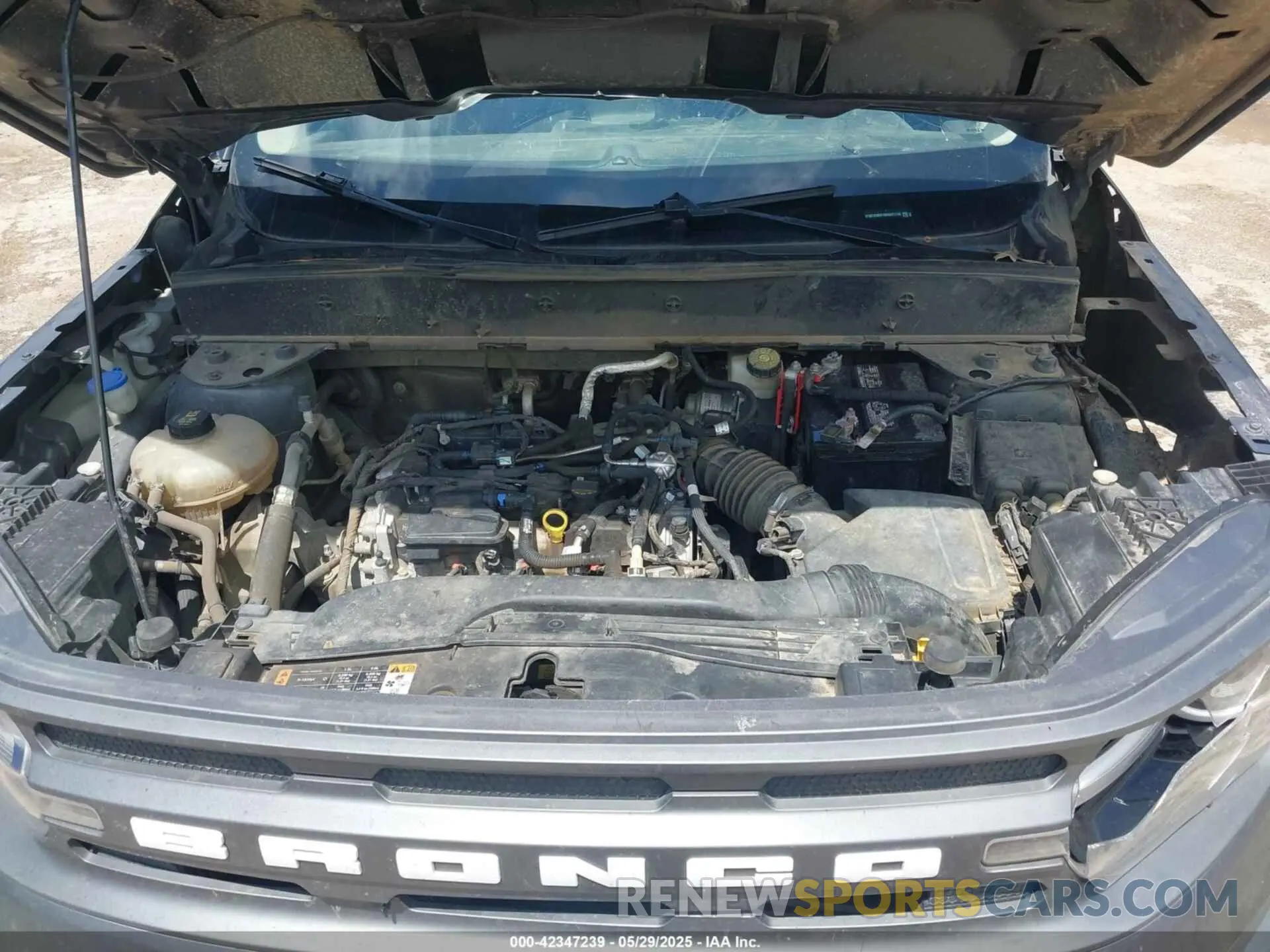 10 Photograph of a damaged car 3FMCR9B67MRA21745 FORD BRONCO SPORT 2021