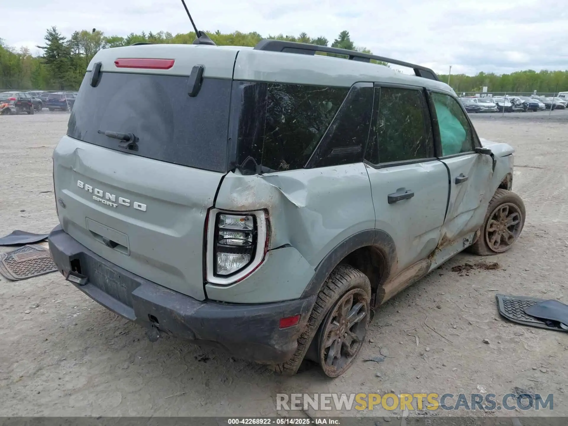 4 Photograph of a damaged car 3FMCR9B67MRA27318 FORD BRONCO SPORT 2021