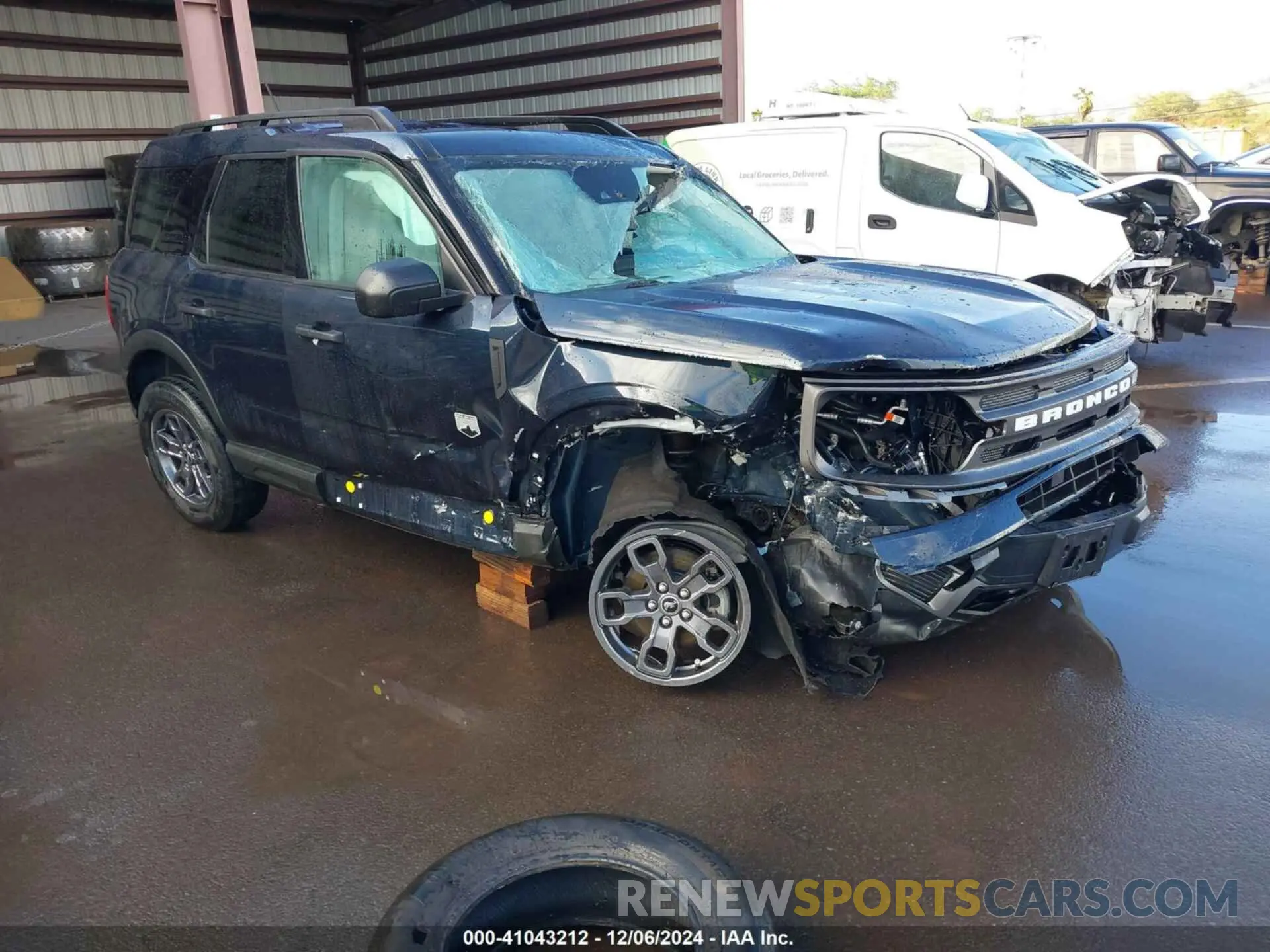 1 Photograph of a damaged car 3FMCR9B67MRA96350 FORD BRONCO SPORT 2021