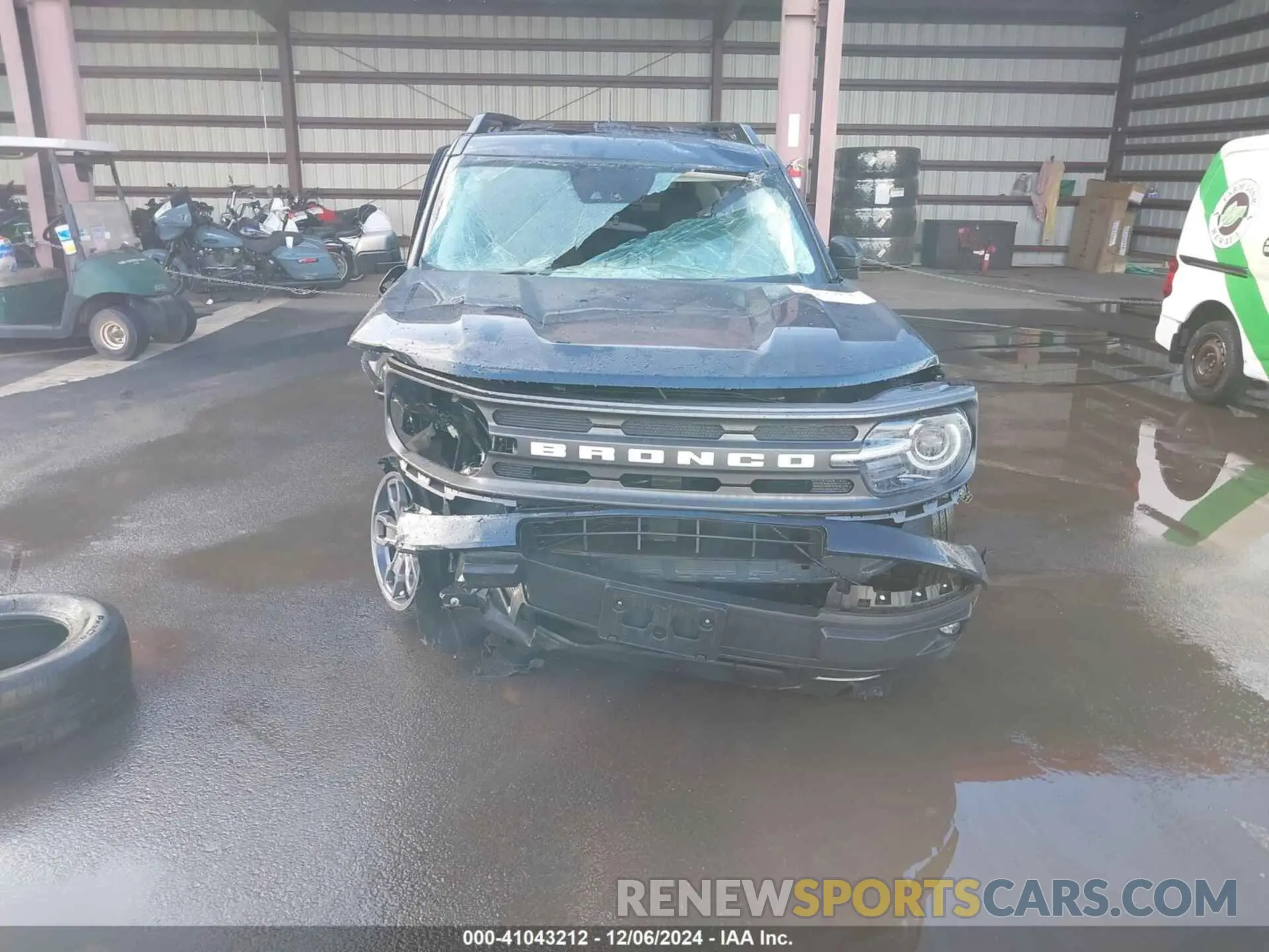 12 Photograph of a damaged car 3FMCR9B67MRA96350 FORD BRONCO SPORT 2021