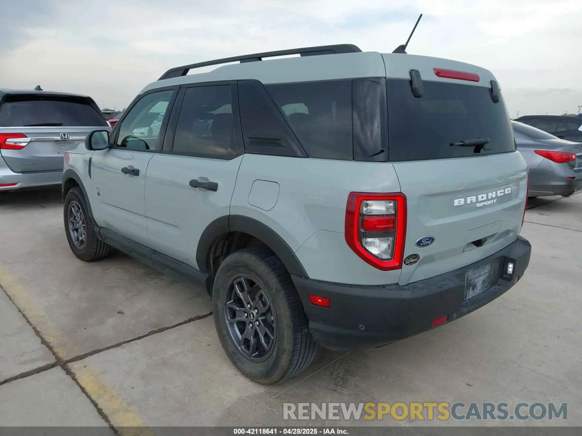 3 Photograph of a damaged car 3FMCR9B67MRB26172 FORD BRONCO SPORT 2021