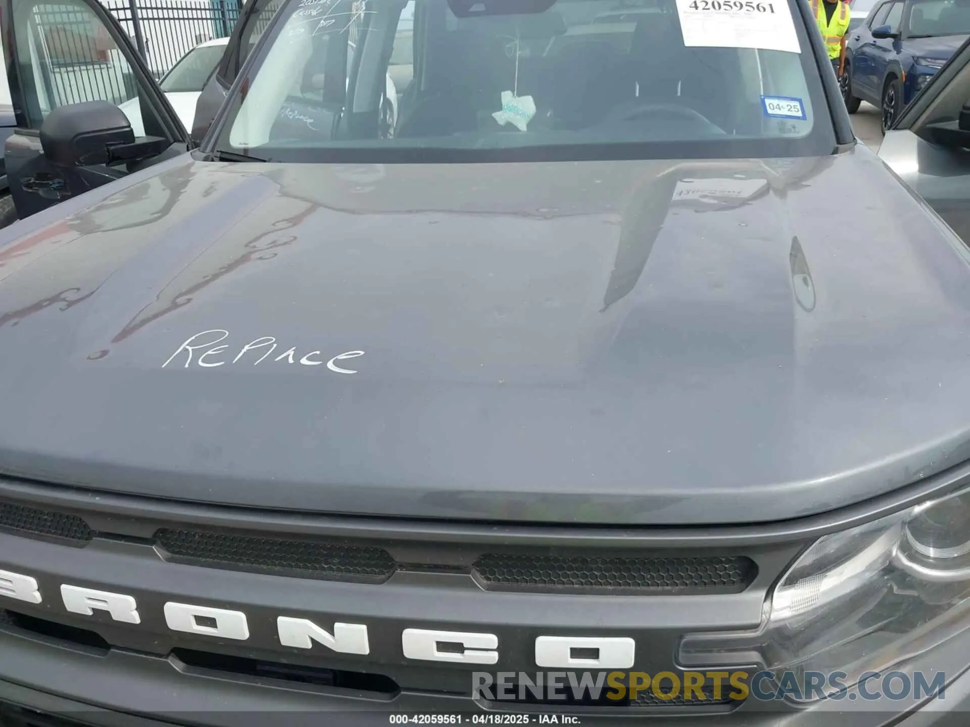 6 Photograph of a damaged car 3FMCR9B68MRA12262 FORD BRONCO SPORT 2021