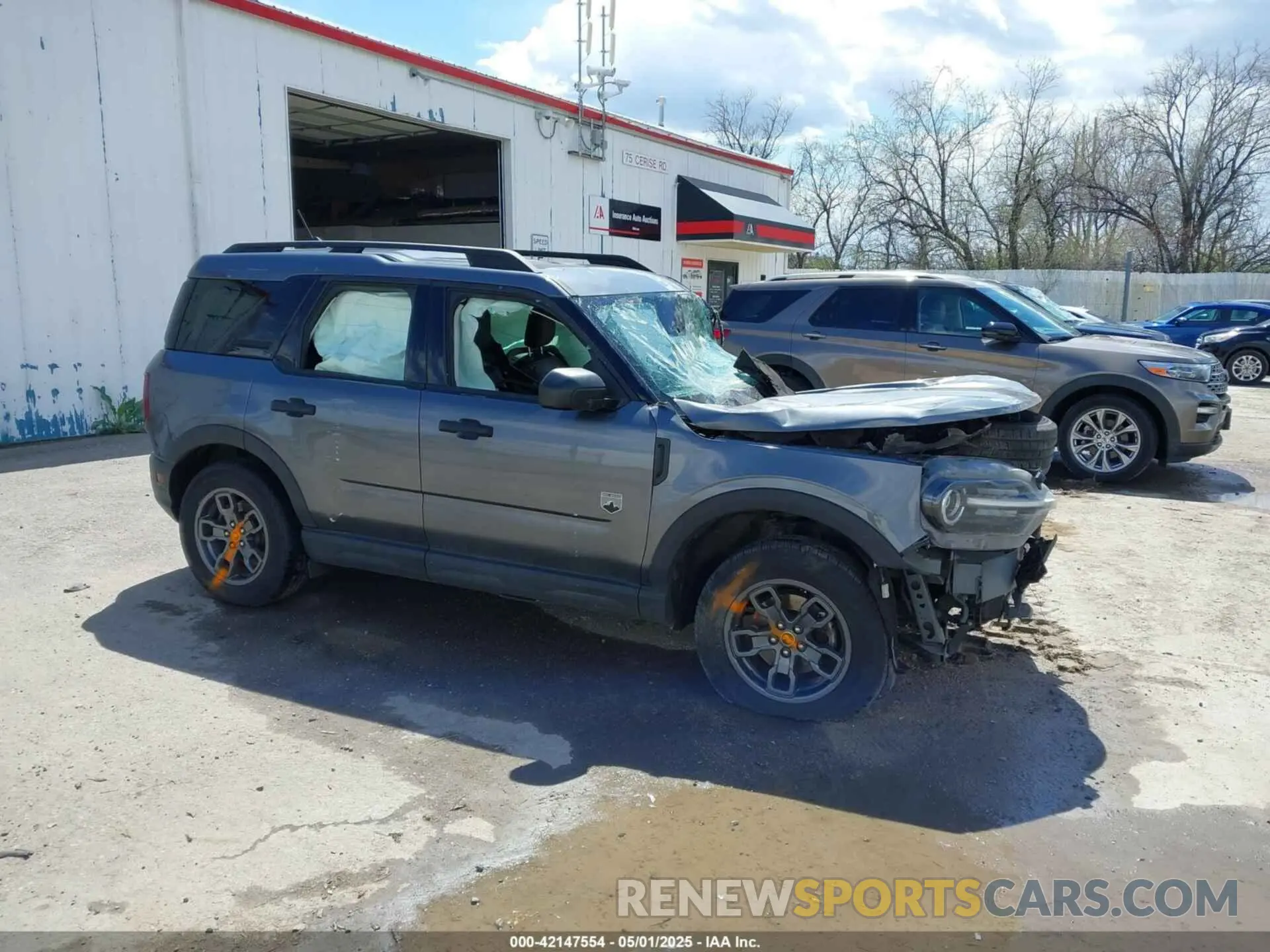 1 Photograph of a damaged car 3FMCR9B68MRA18255 FORD BRONCO SPORT 2021