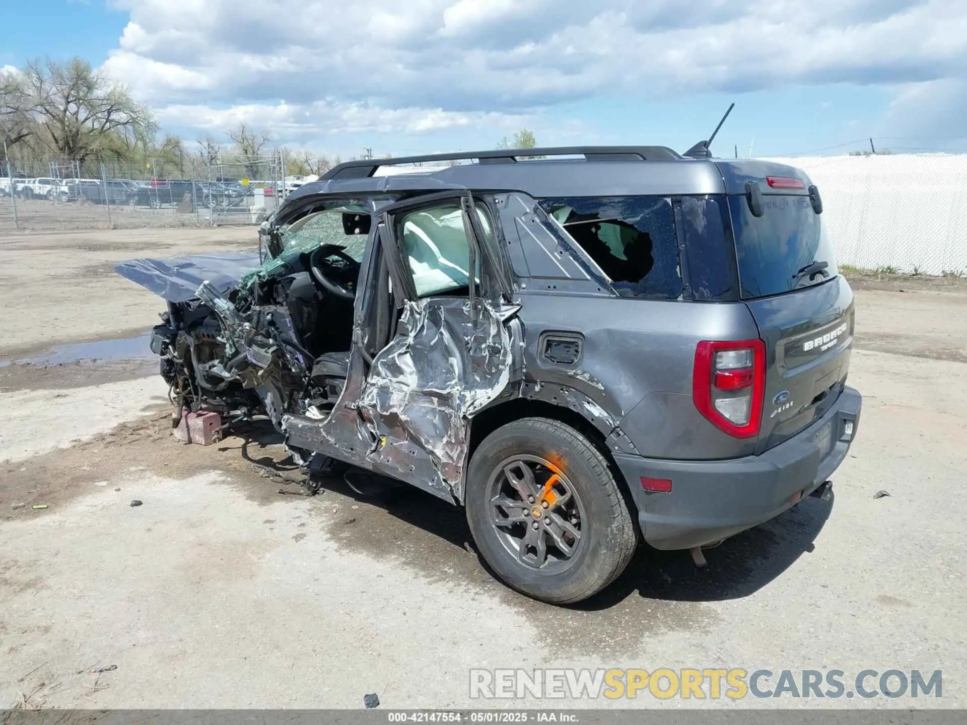 3 Photograph of a damaged car 3FMCR9B68MRA18255 FORD BRONCO SPORT 2021