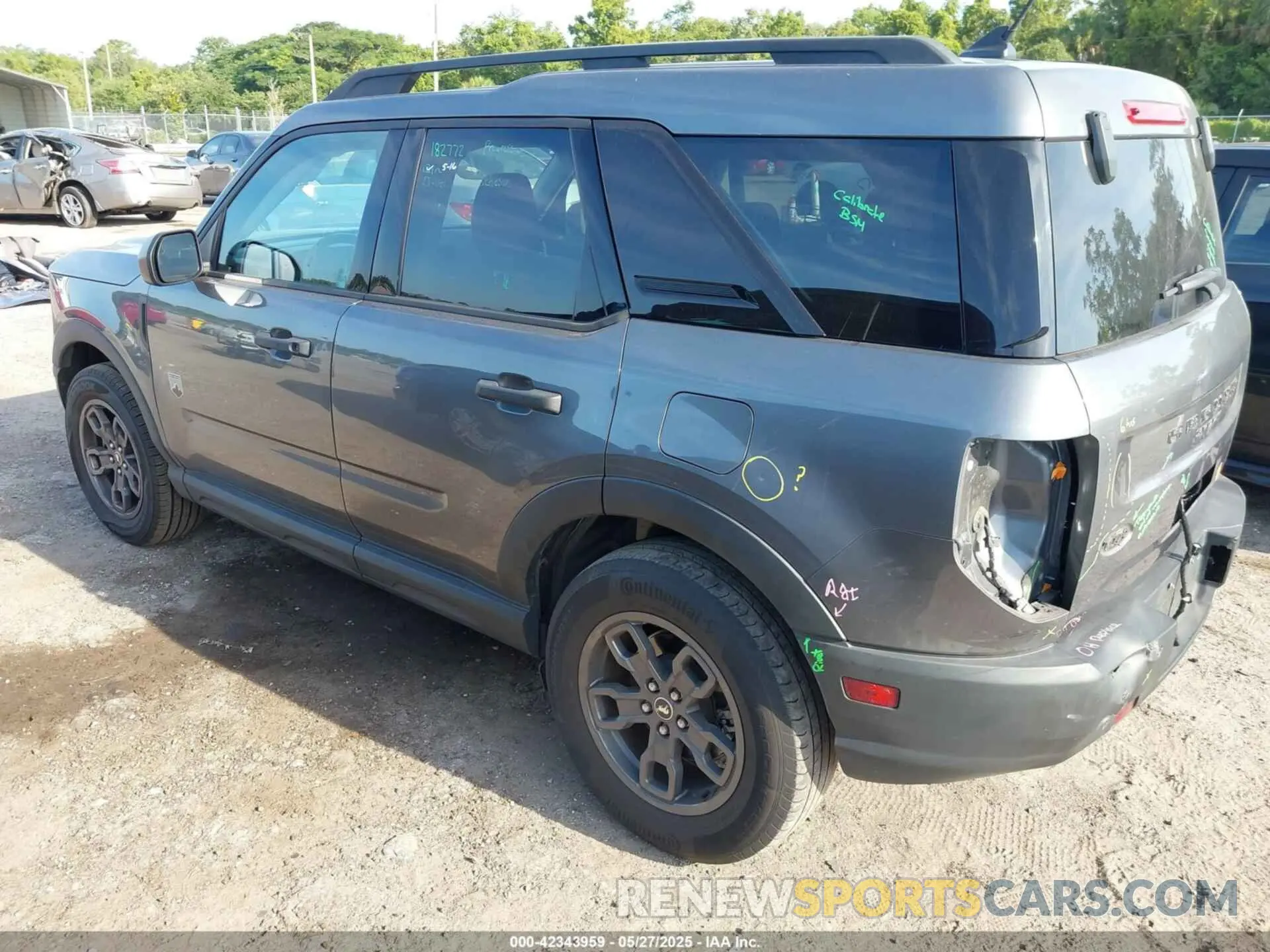 3 Photograph of a damaged car 3FMCR9B68MRA44256 FORD BRONCO SPORT 2021