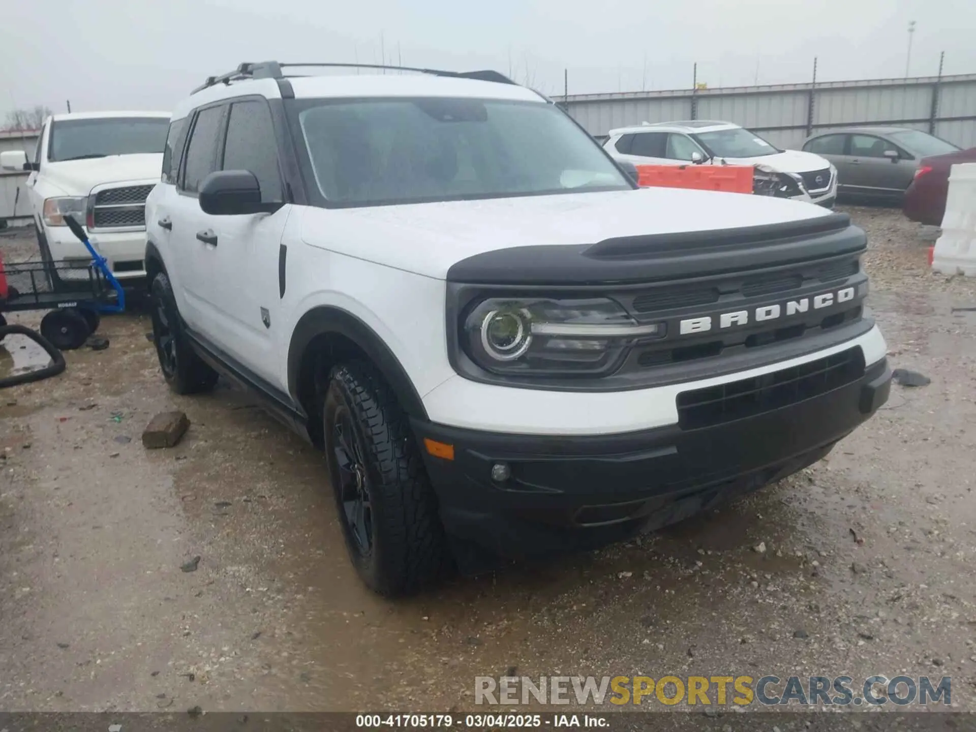 1 Photograph of a damaged car 3FMCR9B68MRA73773 FORD BRONCO SPORT 2021