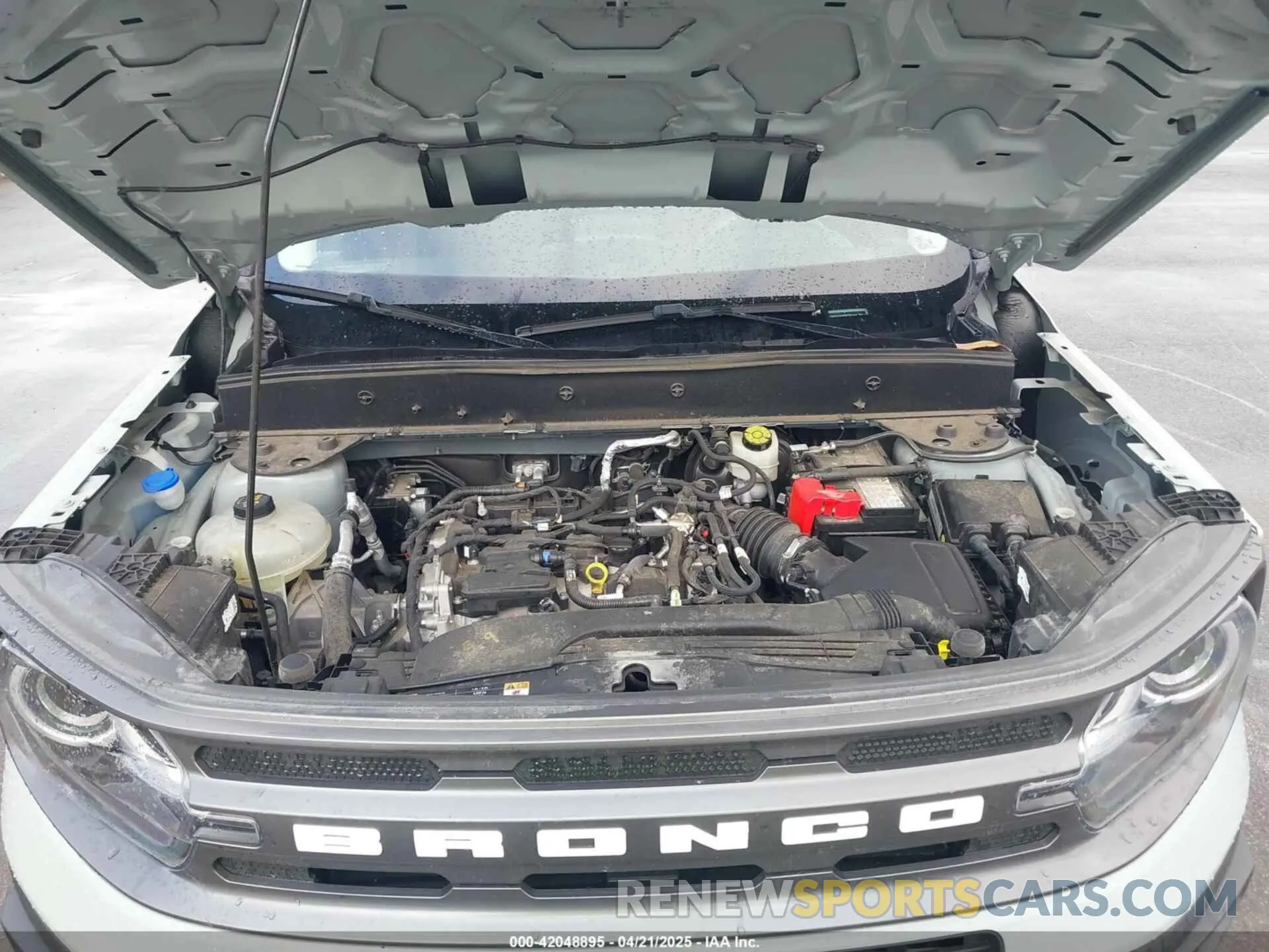 10 Photograph of a damaged car 3FMCR9B68MRA90332 FORD BRONCO SPORT 2021