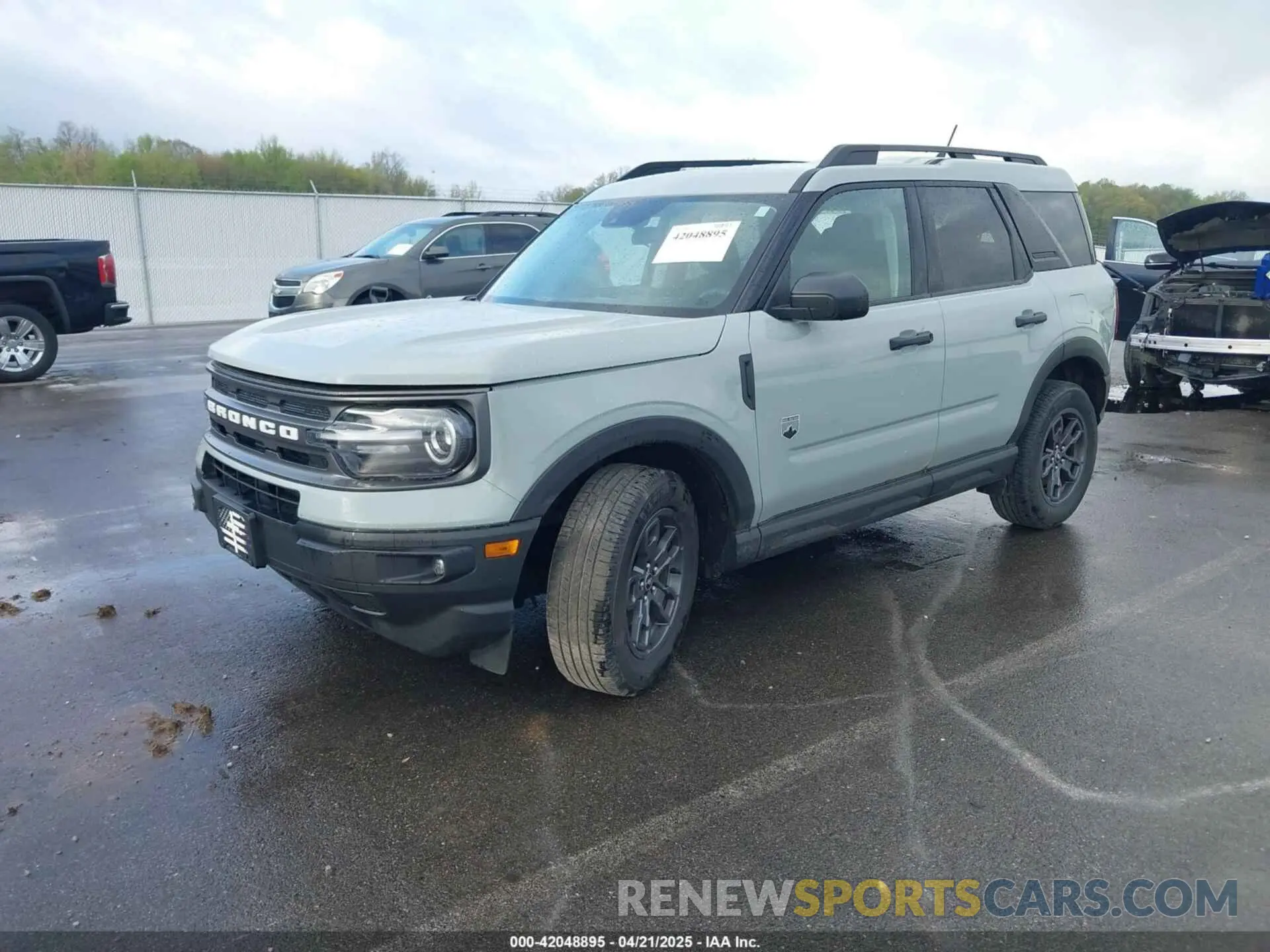 2 Photograph of a damaged car 3FMCR9B68MRA90332 FORD BRONCO SPORT 2021