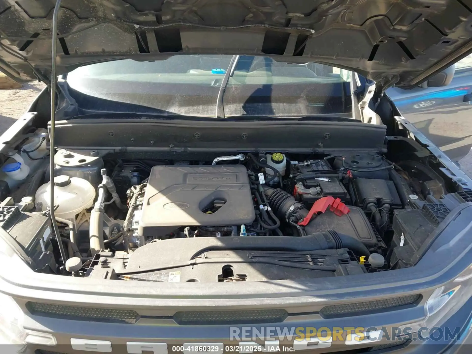 10 Photograph of a damaged car 3FMCR9B69MRA08298 FORD BRONCO SPORT 2021