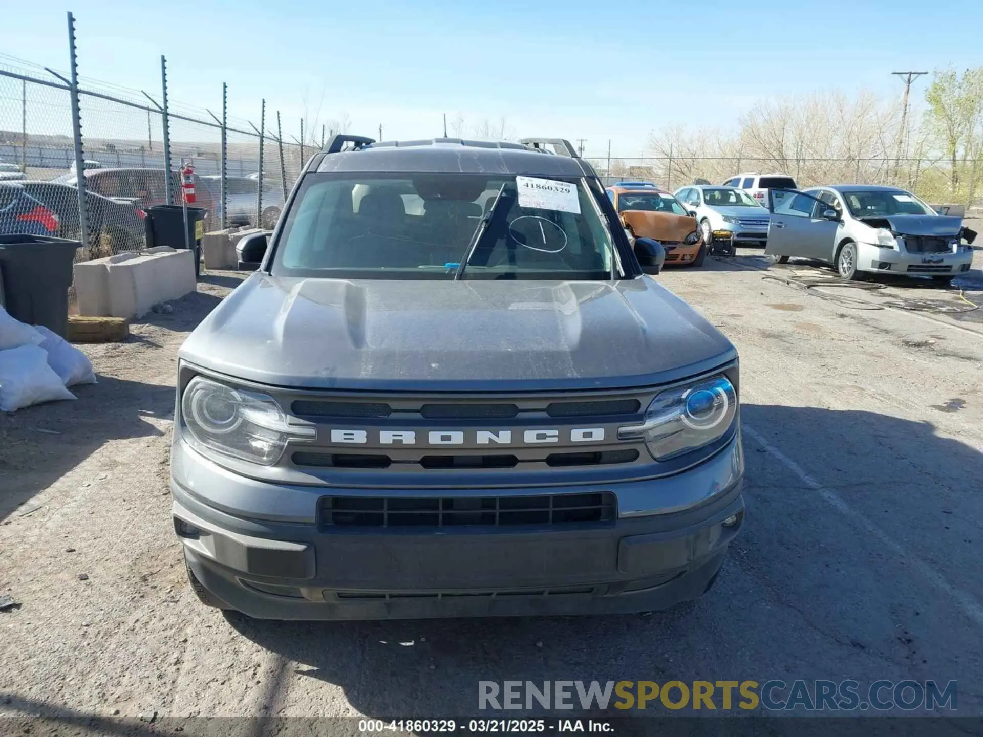 11 Photograph of a damaged car 3FMCR9B69MRA08298 FORD BRONCO SPORT 2021