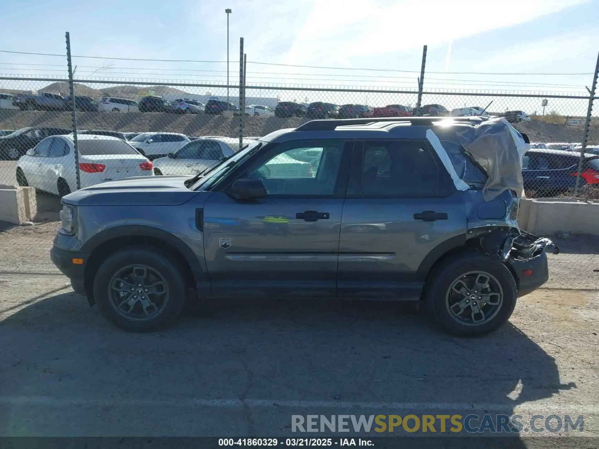 13 Photograph of a damaged car 3FMCR9B69MRA08298 FORD BRONCO SPORT 2021