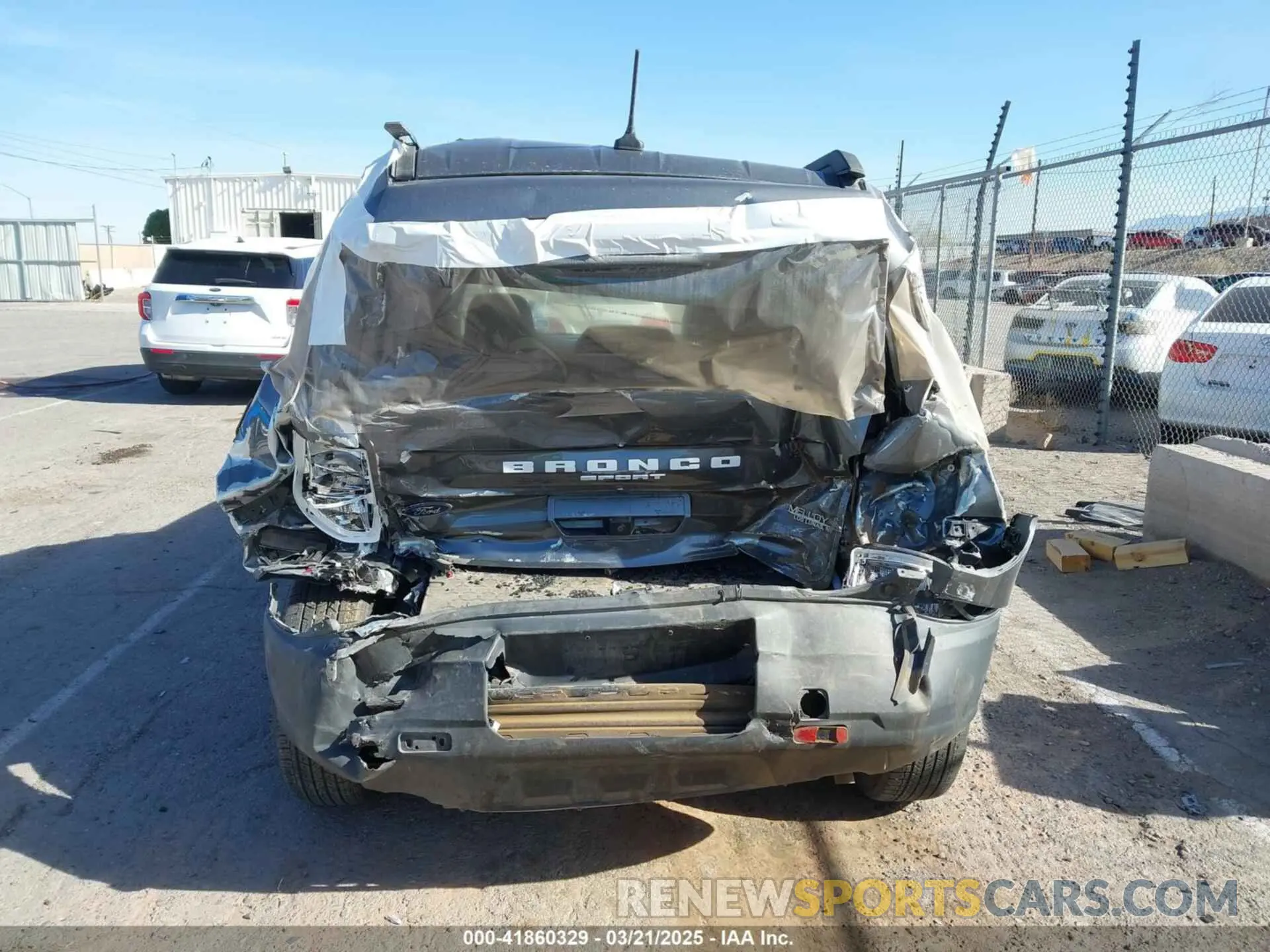15 Photograph of a damaged car 3FMCR9B69MRA08298 FORD BRONCO SPORT 2021