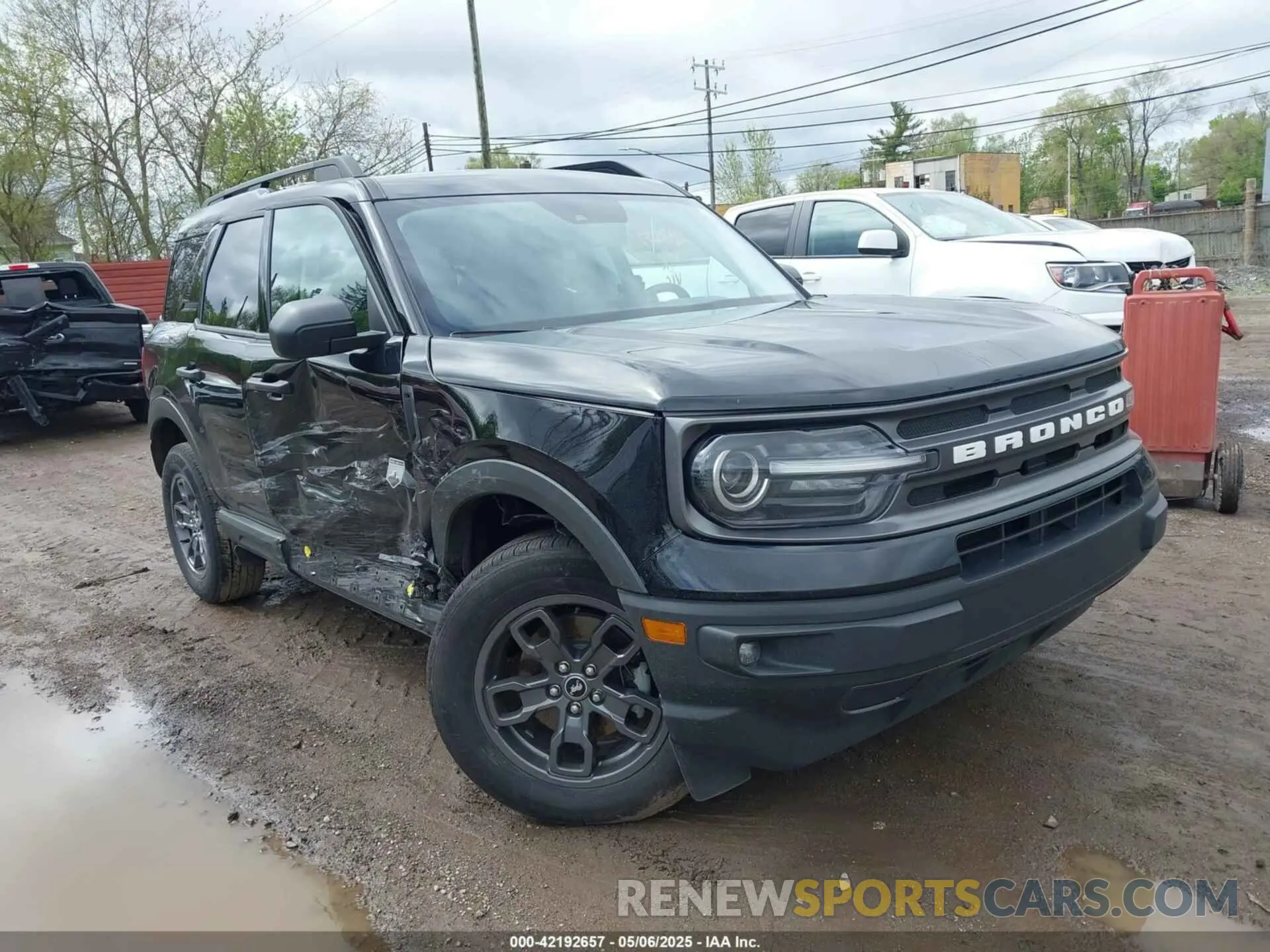 1 Photograph of a damaged car 3FMCR9B6XMRB31057 FORD BRONCO SPORT 2021